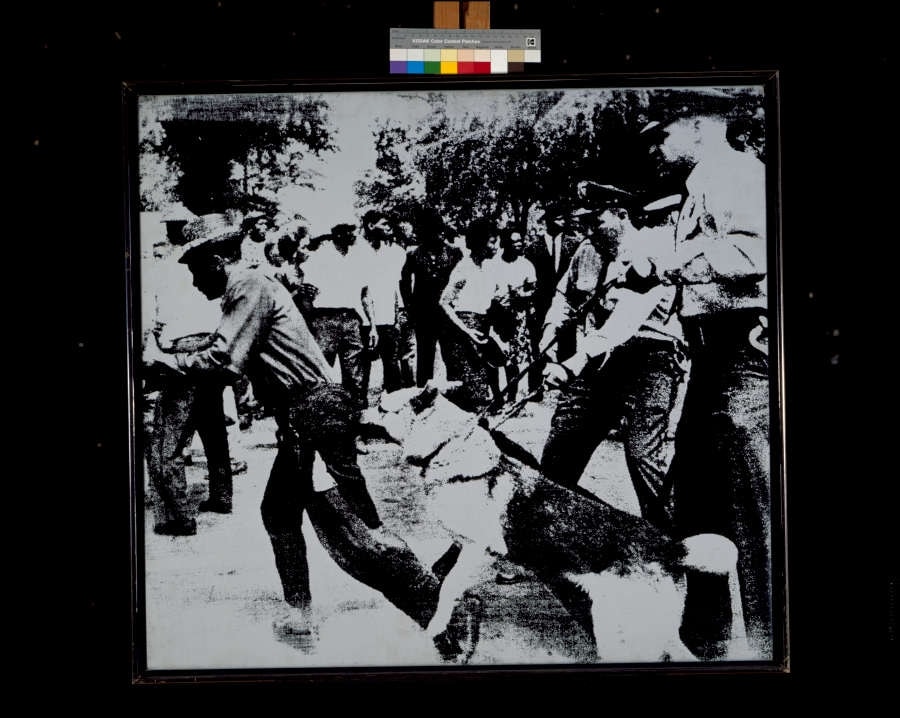 Race Riot by Andy Warhol (1964)