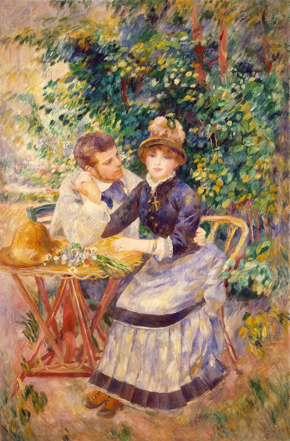 In the Garden by Pierre-Auguste Renoir