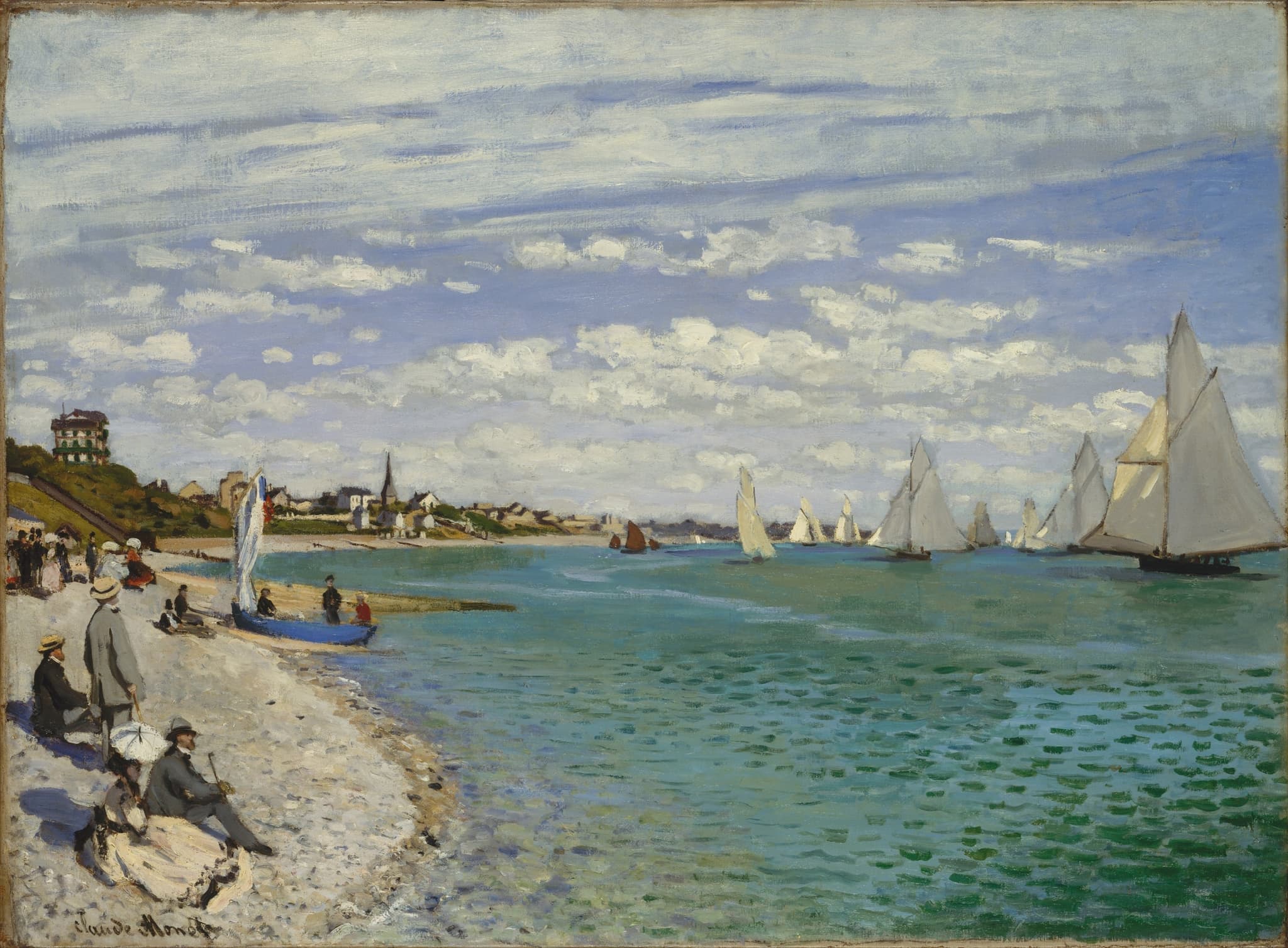 Regatta at Sainte-Adresse