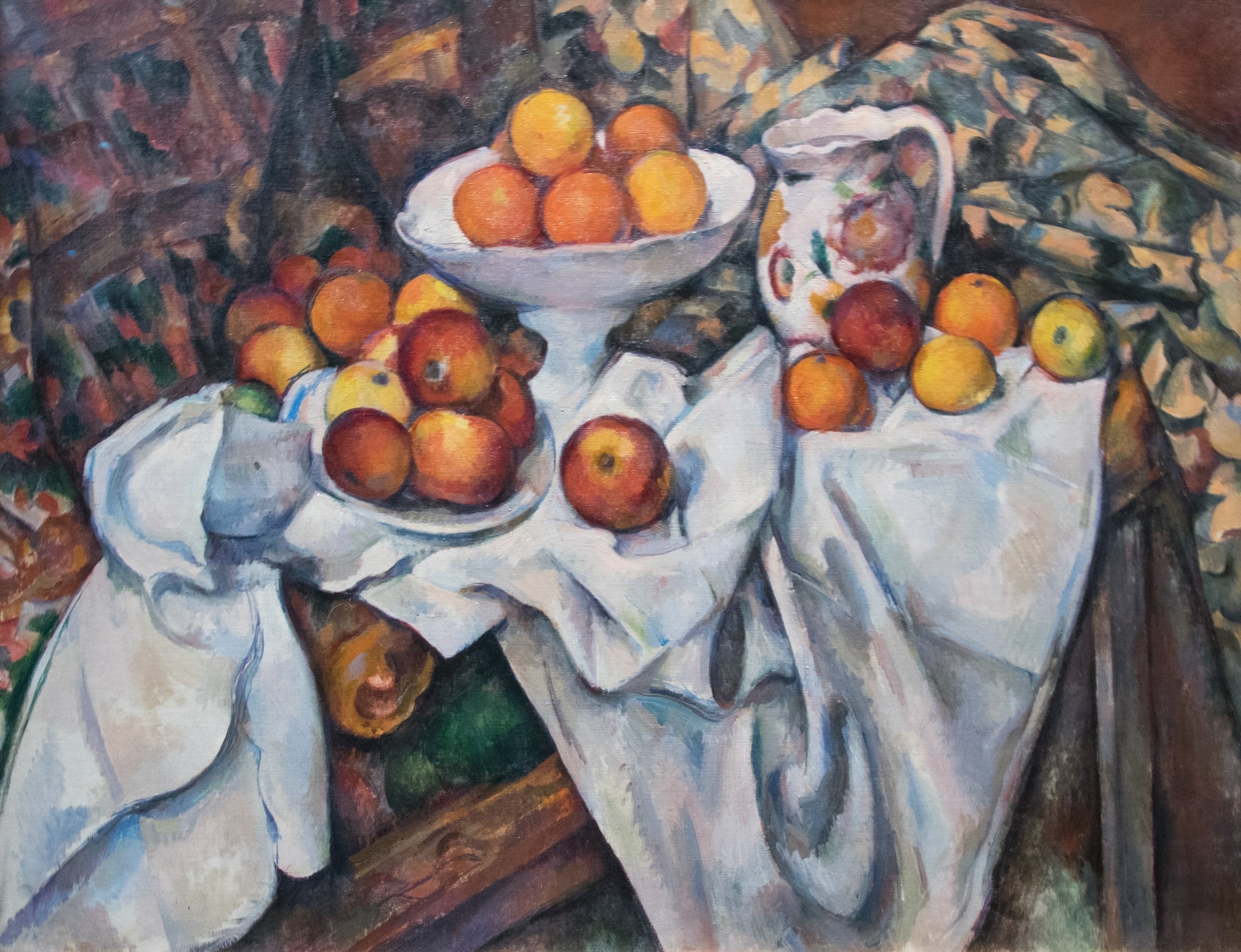 Still Life with Apples and Oranges by Paul Cézanne