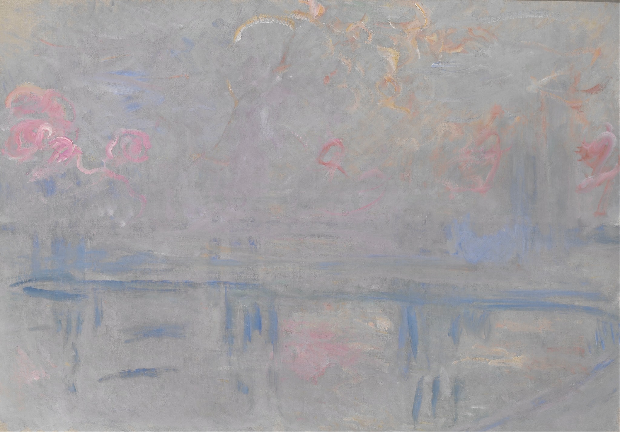 Click numbered symbols to learn about their meaning Charing Cross Bridge by Claude Monet (1901)
