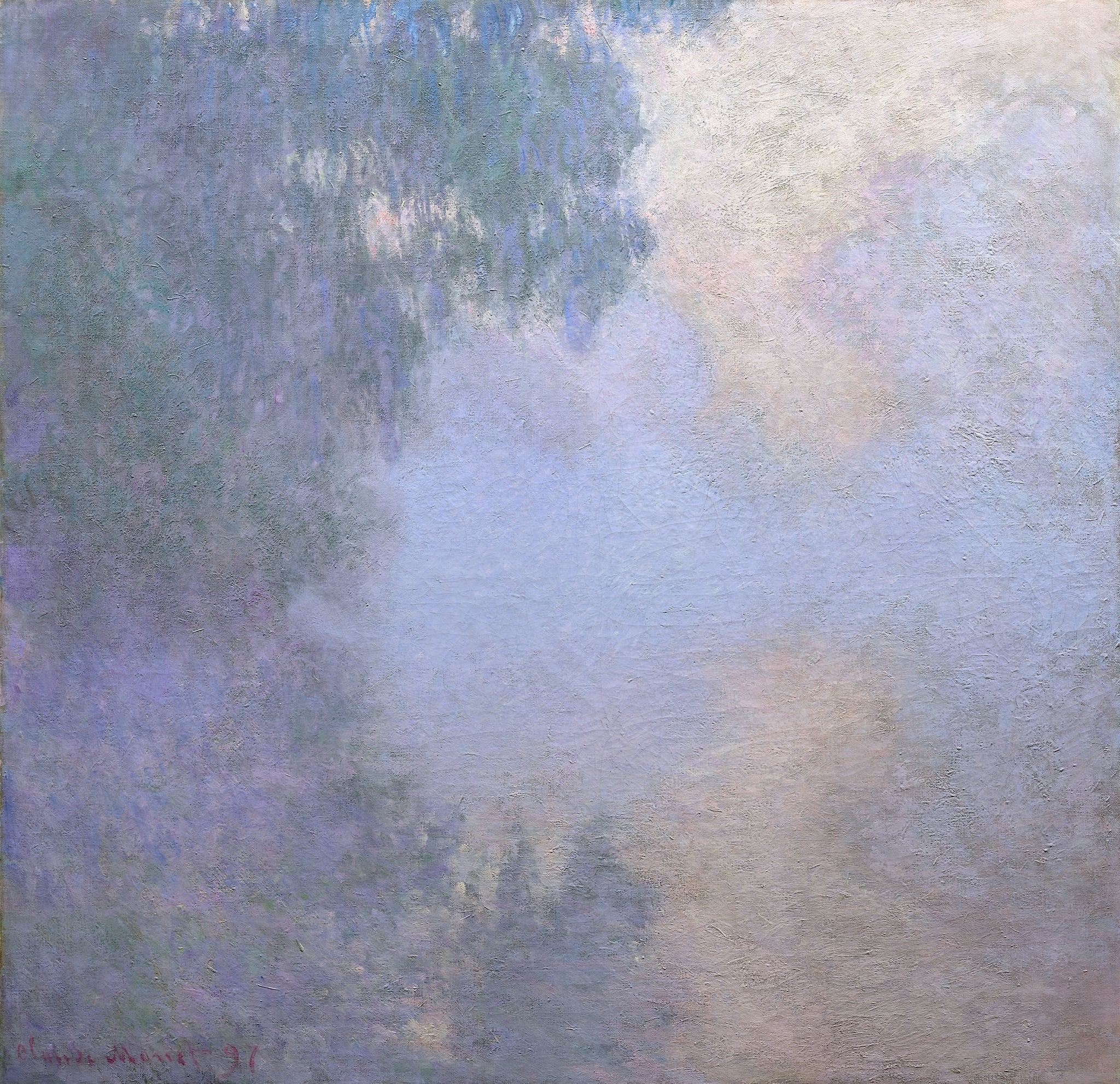 Morning on the Seine (series) by Claude Monet