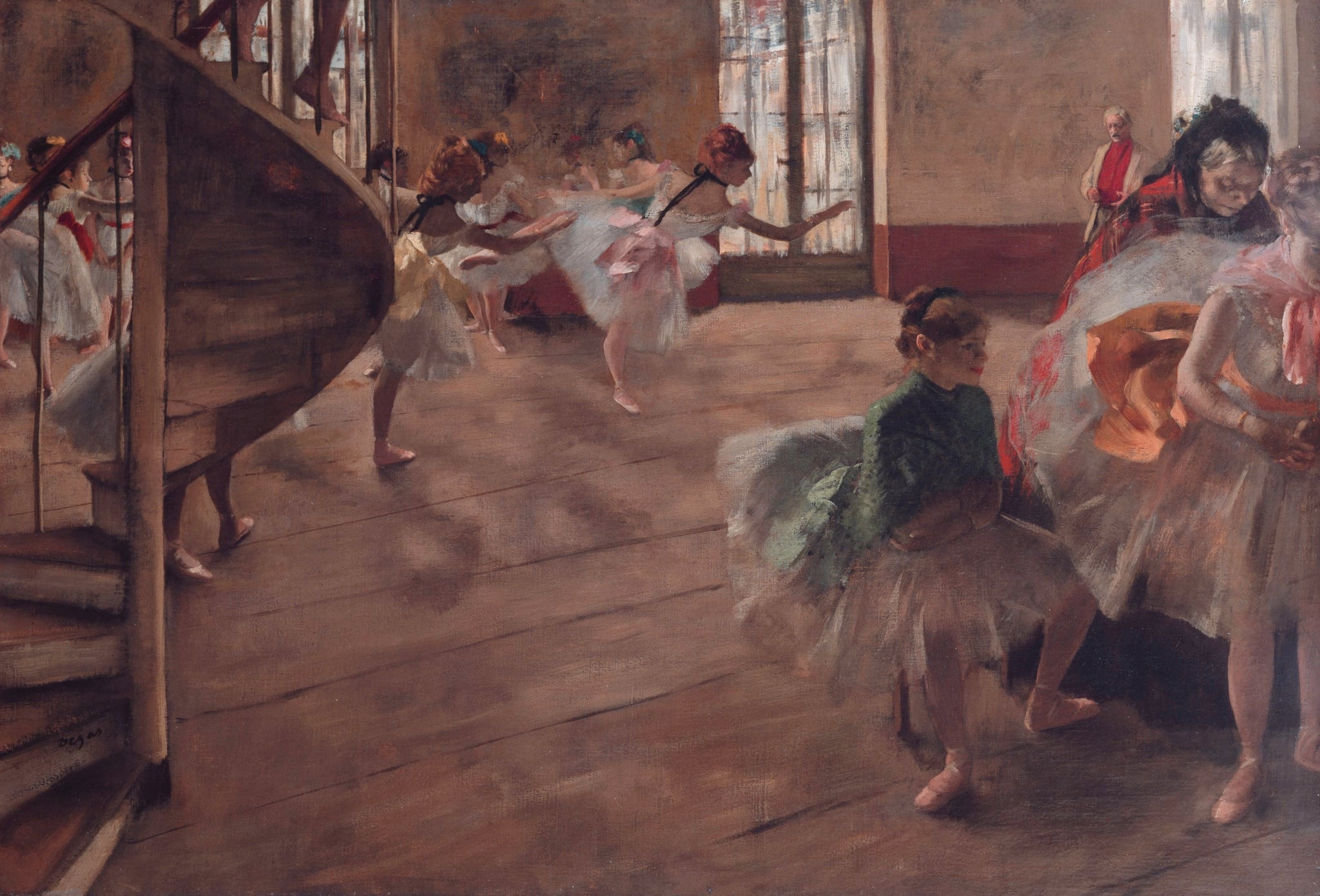 The Ballet Rehearsal by Edgar Degas