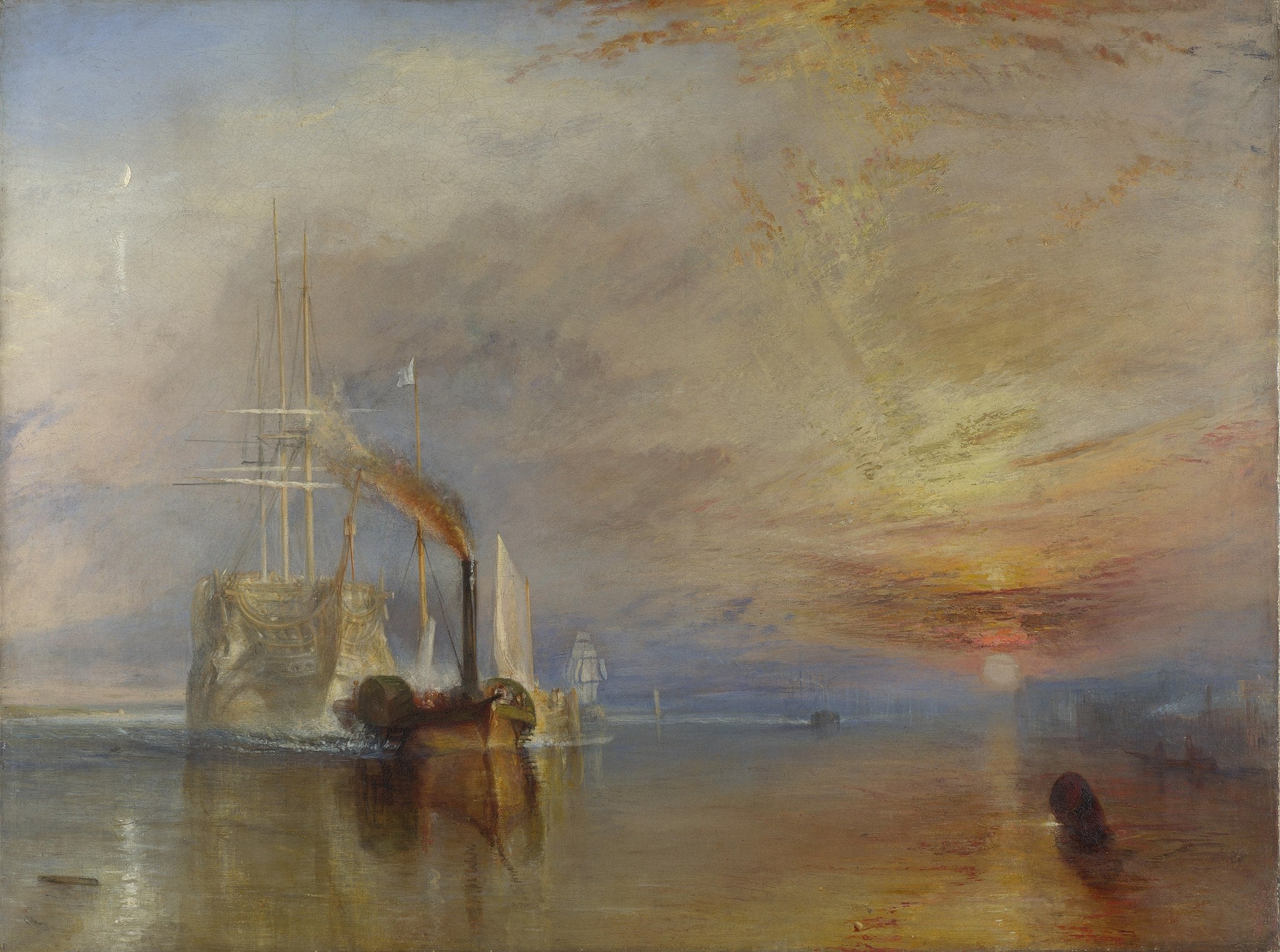 The Fighting Temeraire by J. M. W. Turner