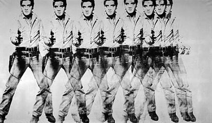 Click numbered symbols to learn about their meaning Eight Elvises by Andy Warhol (1963)