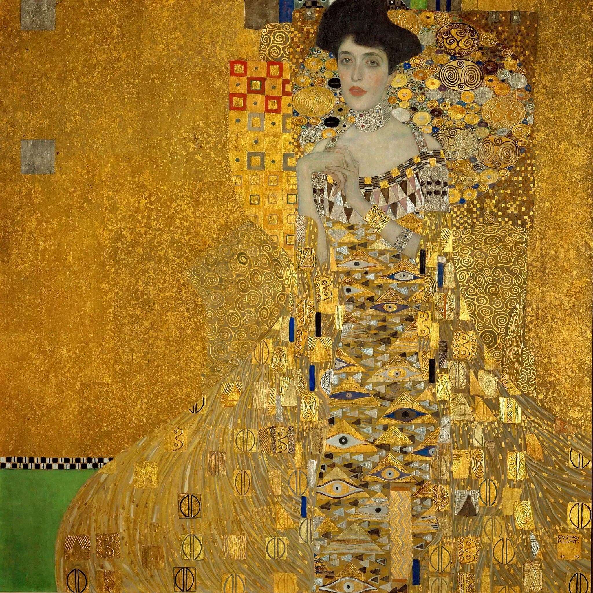 Portrait of Adele Bloch-Bauer I by Gustav Klimt