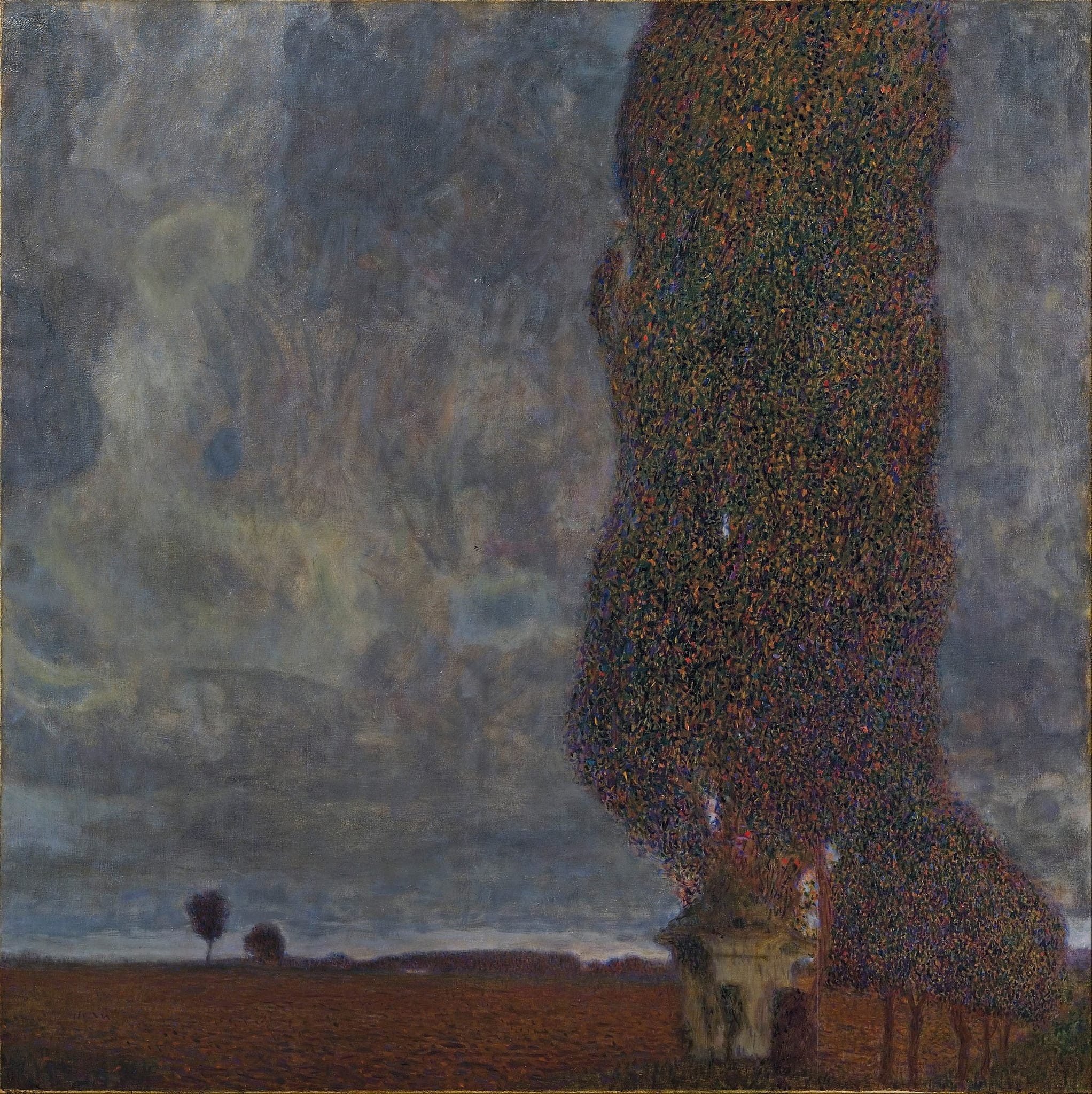 The Large Poplar II (Gathering Storm)