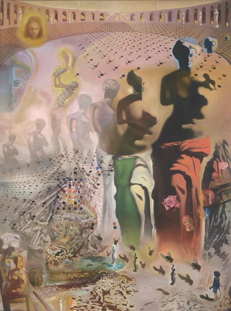 The Hallucinogenic Toreador by Salvador Dali