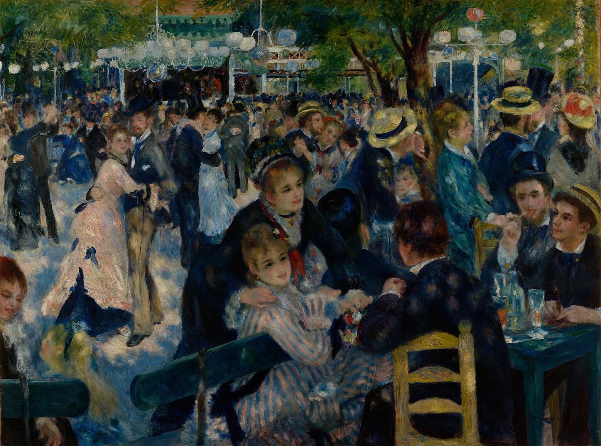 Bal du moulin de la Galette (Dance at Le Moulin de la Galette)
