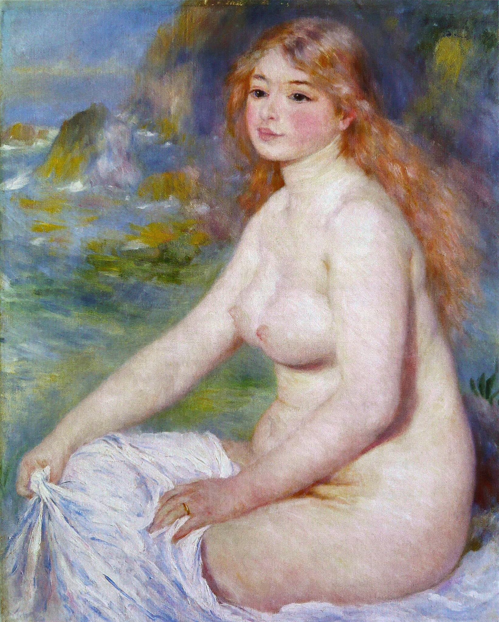 Blonde Bather (La Baigneuse blonde)