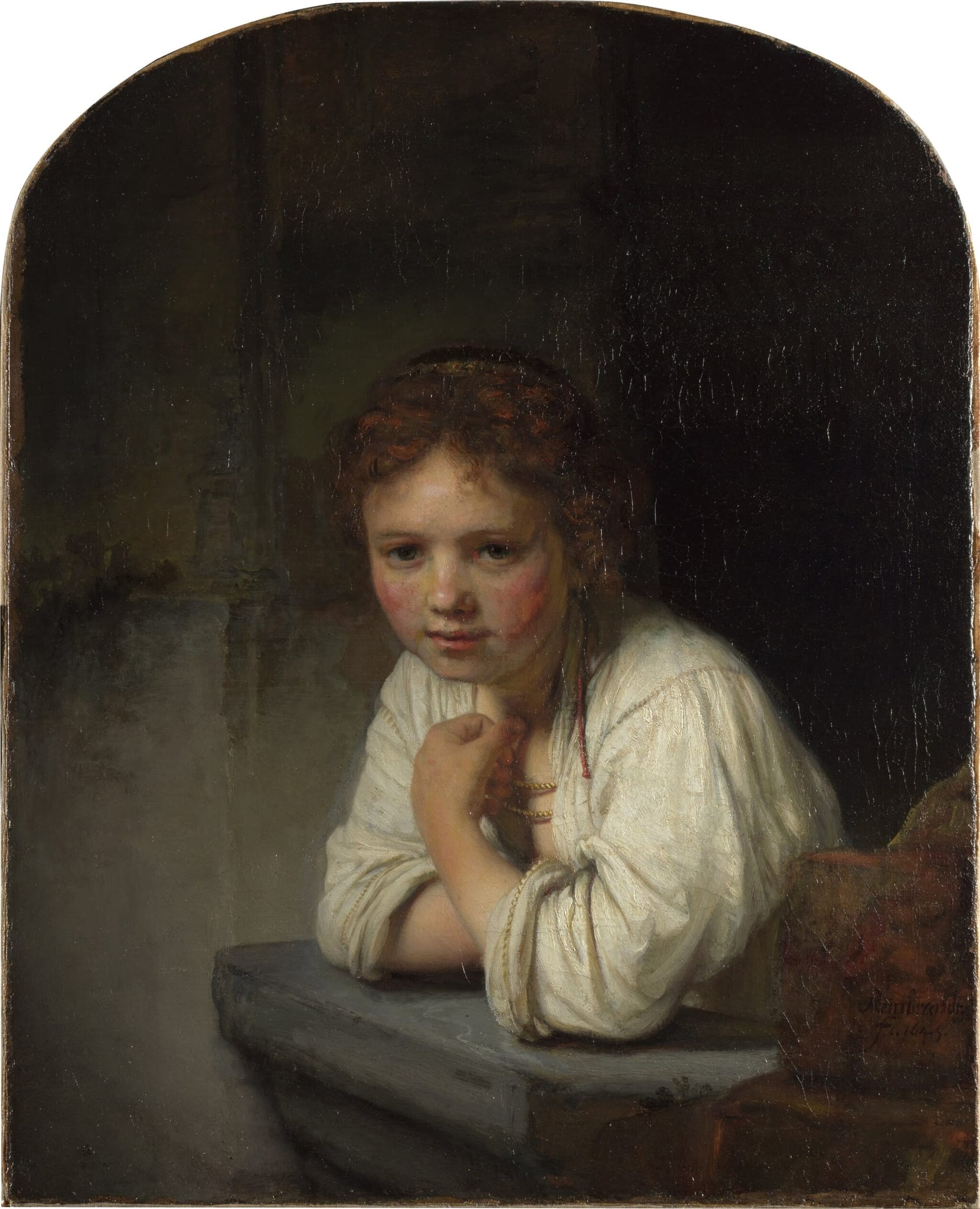 Girl at a Window
