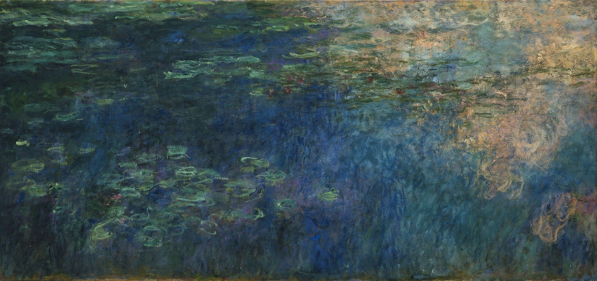 Water Lilies (triptych) by Claude Monet