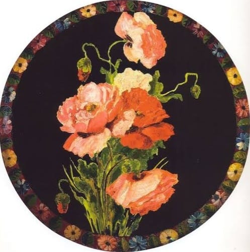 A Tray of Poppies