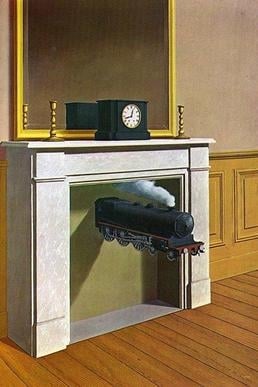 Time Transfixed by Rene Magritte
