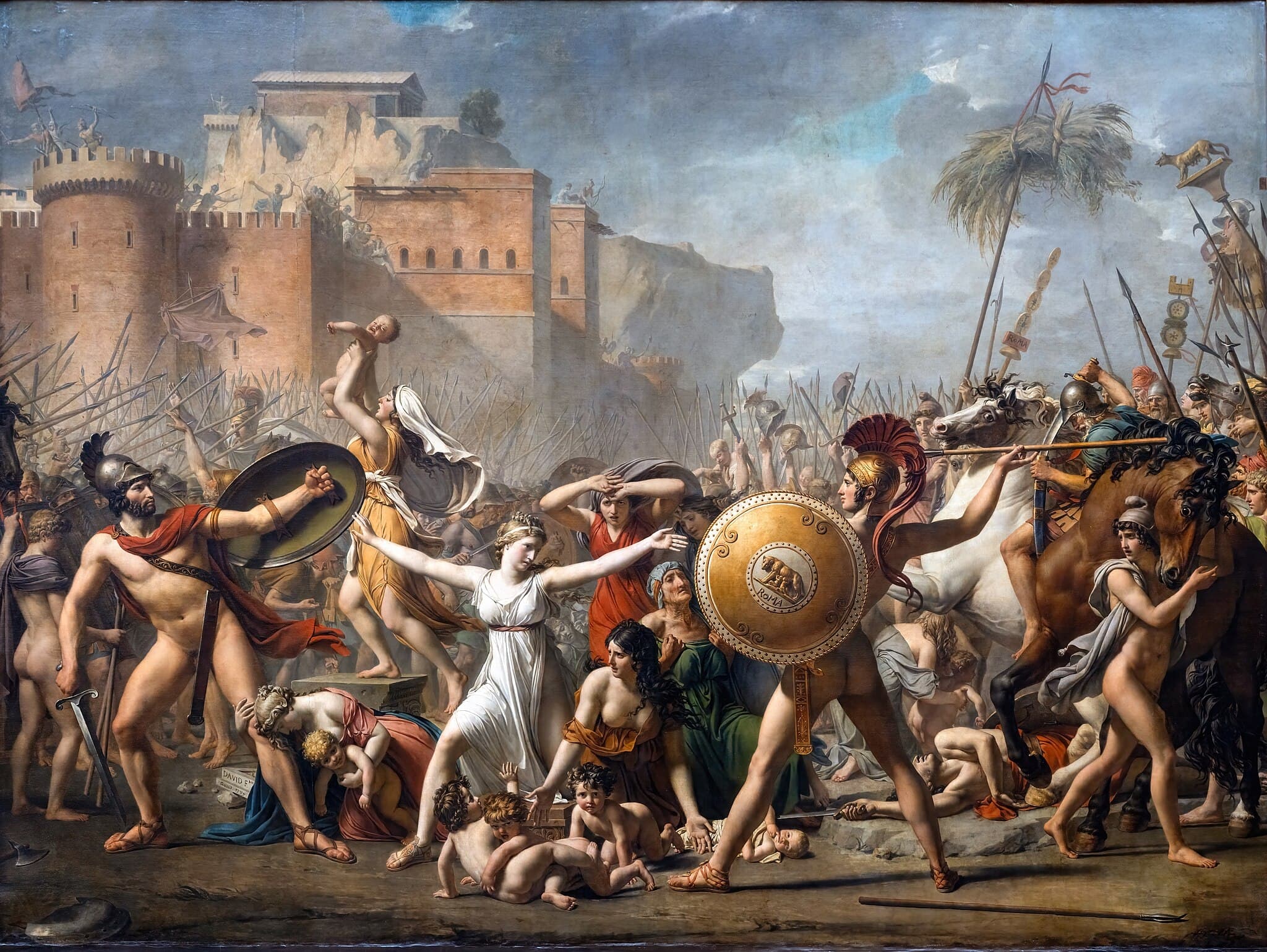The Intervention of the Sabine Women