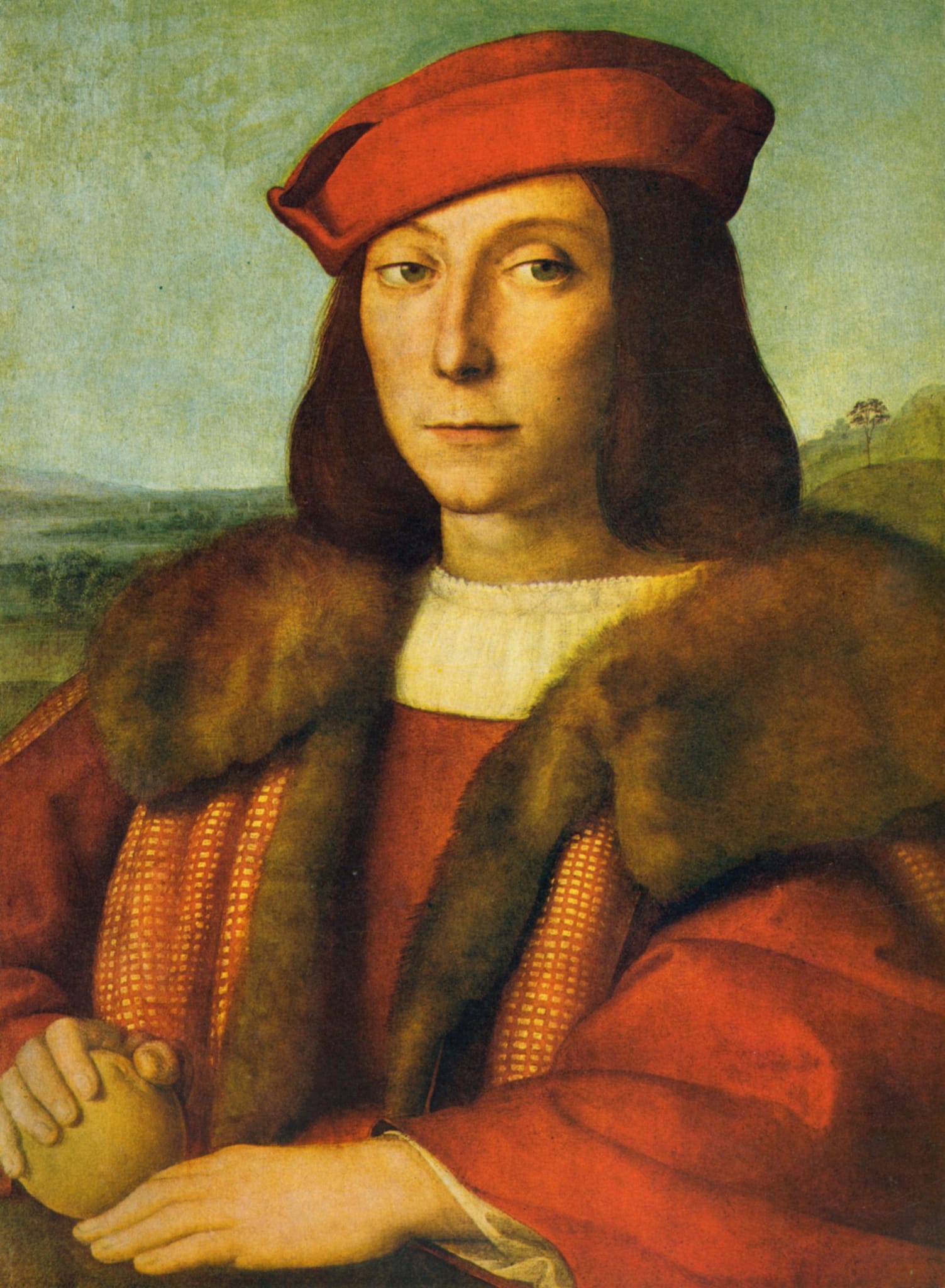 Young Man with an Apple