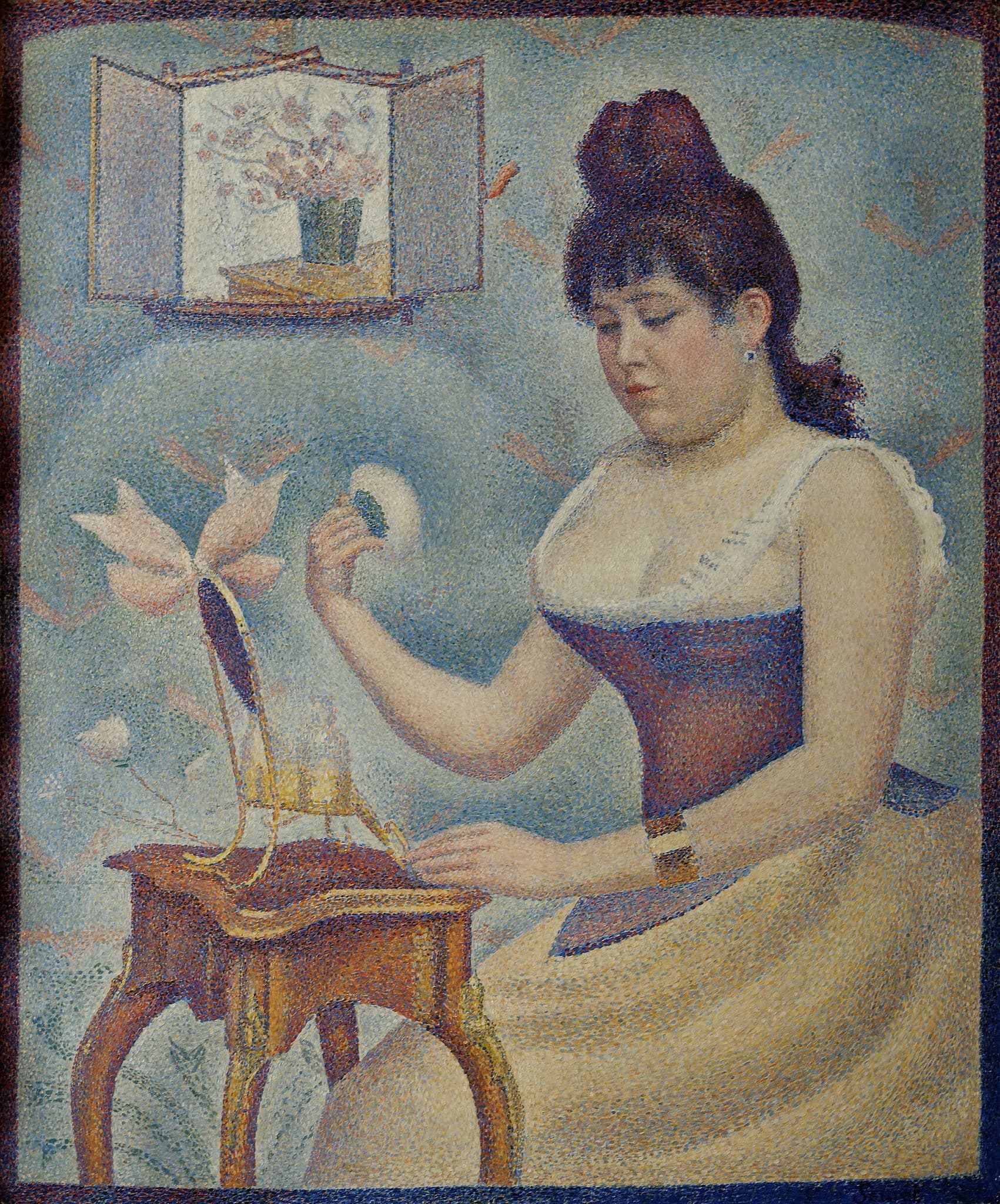 Young Woman Powdering Herself (Jeune femme se poudrant)