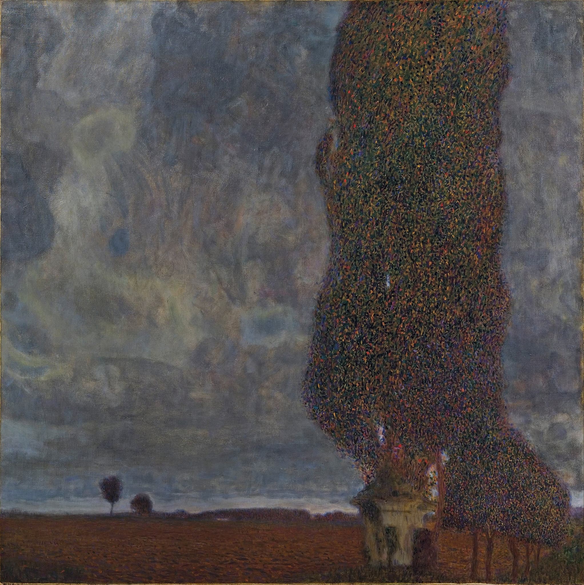 The Large Poplar II (Gathering Storm)