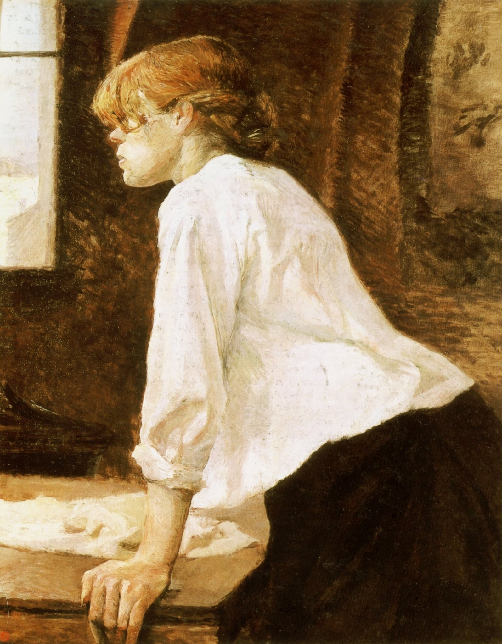 La Blanchisseuse (The Laundress) by Henri de Toulouse-Lautrec