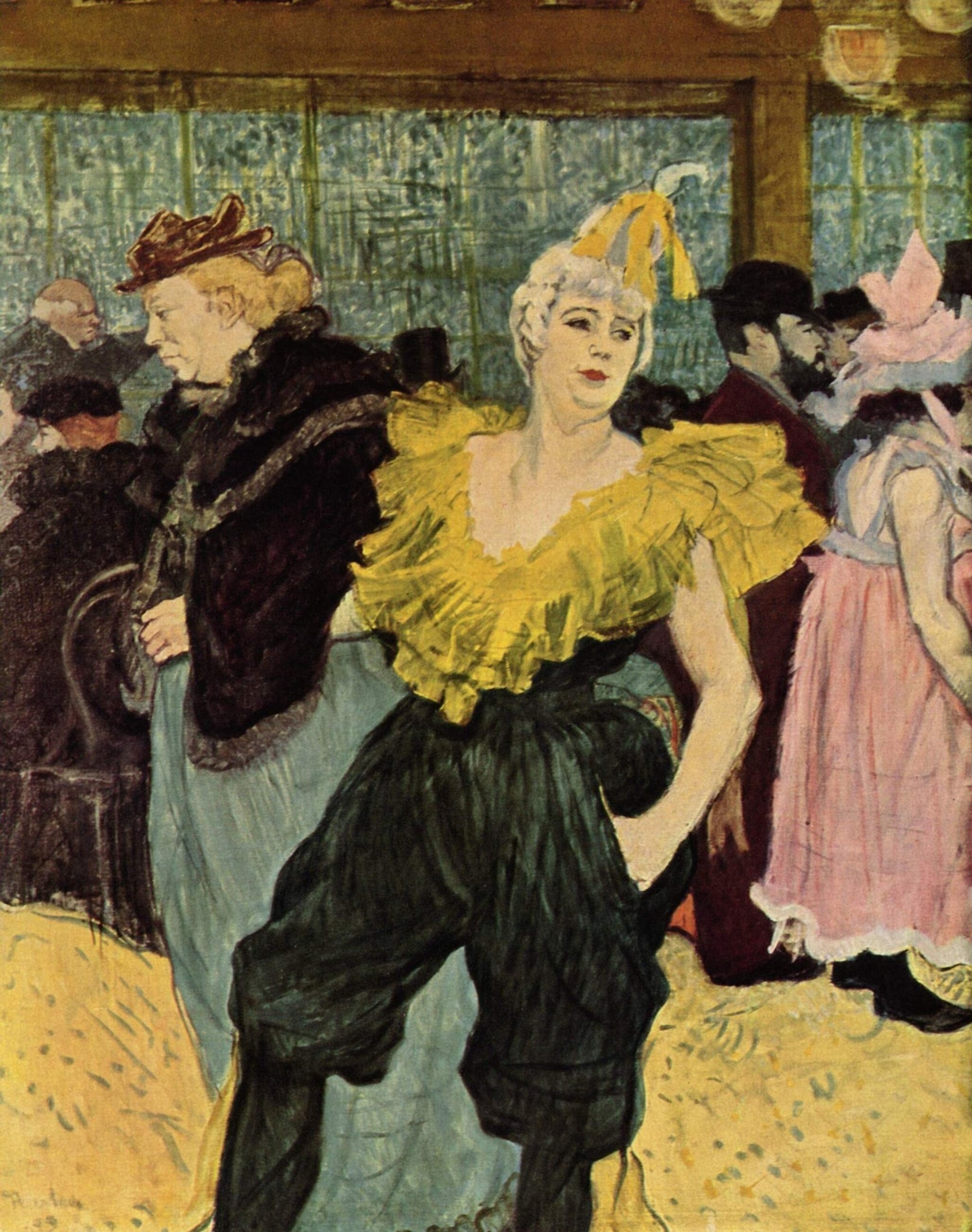La Clownesse Cha-U-Kao (Cha-U-Kao at the Moulin Rouge) by Henri de Toulouse-Lautrec