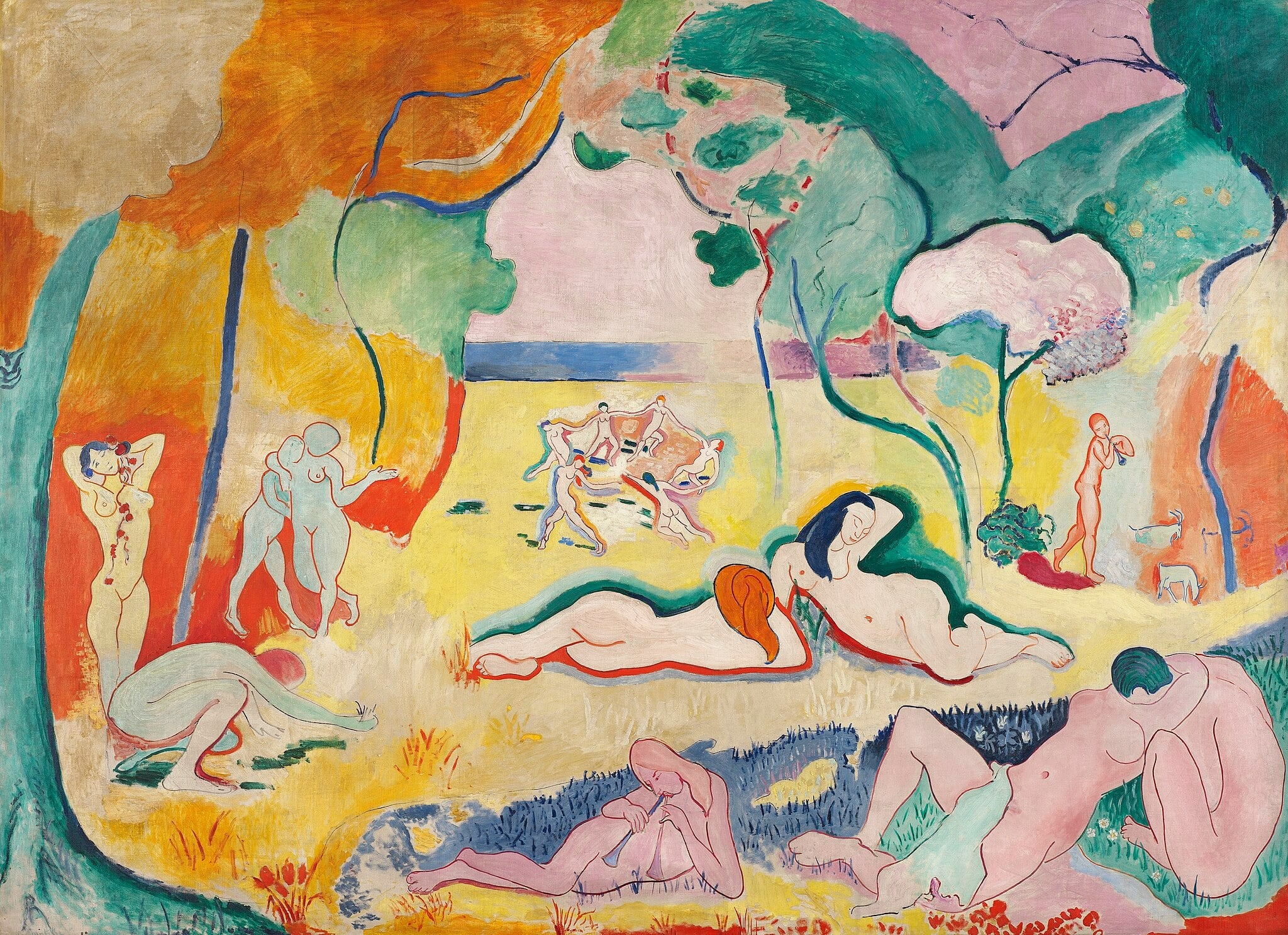 Le Bonheur de Vivre (The Joy of Life) by Henri Matisse