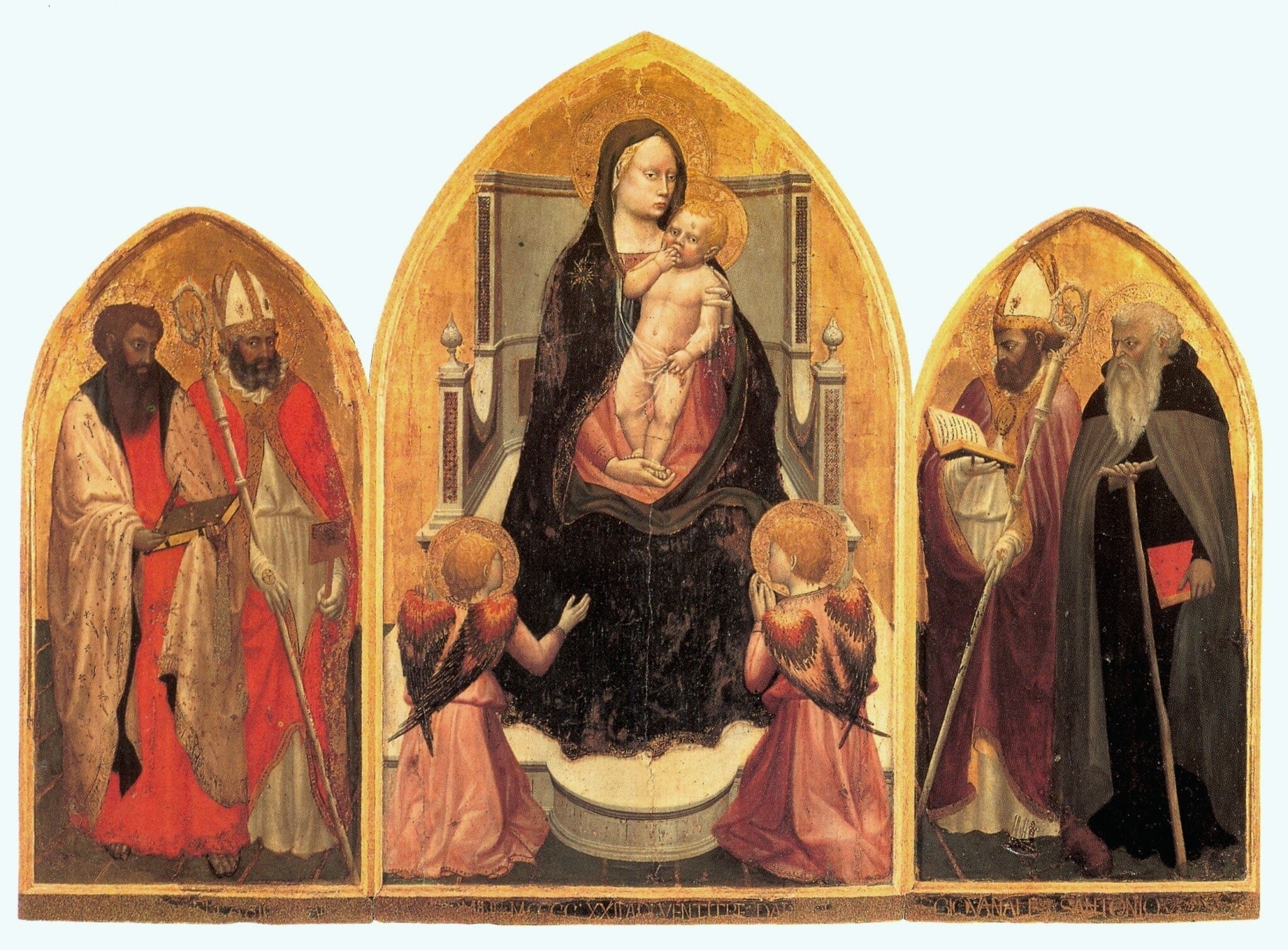 San Giovenale Triptych by Masaccio