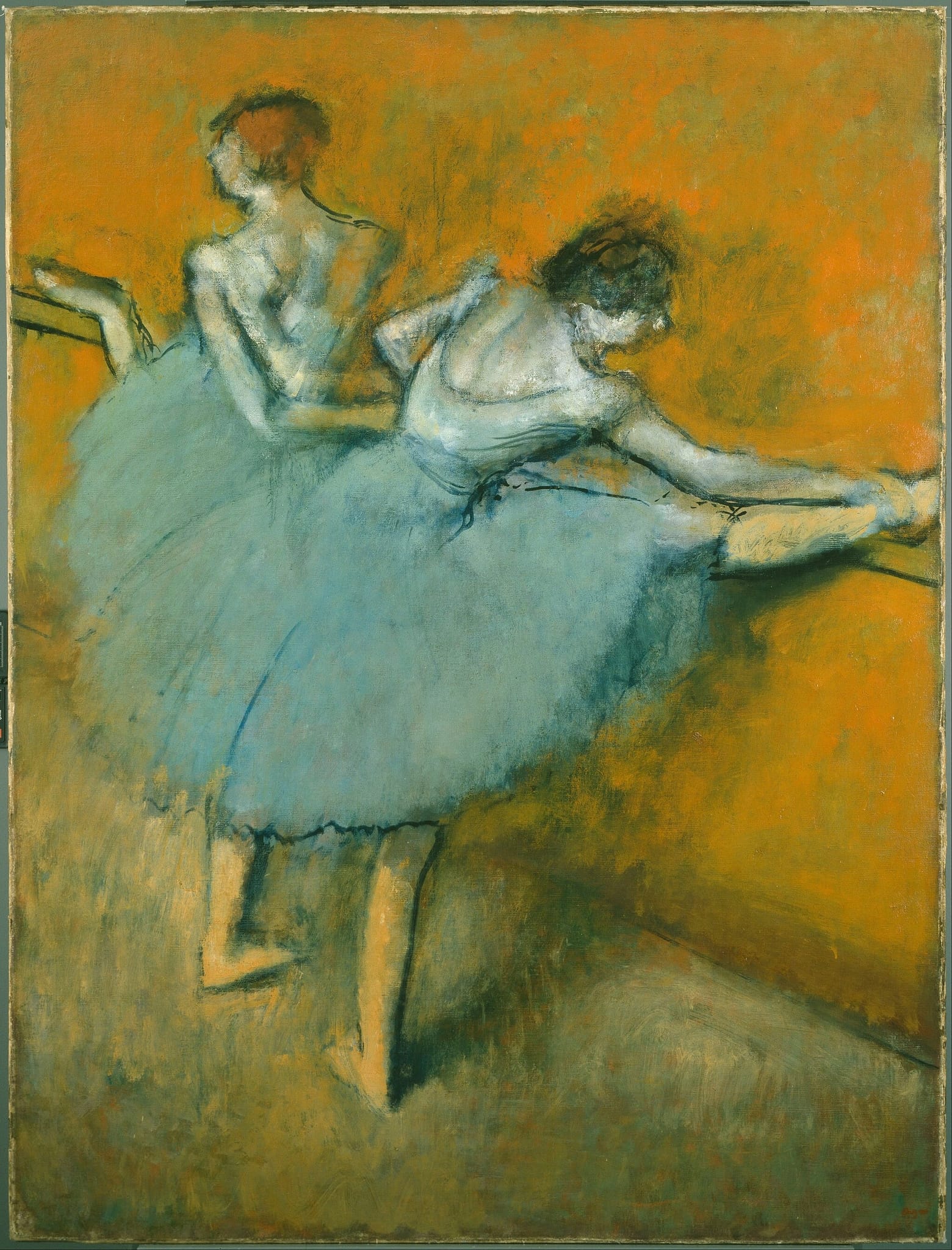 Dancers at the Barre