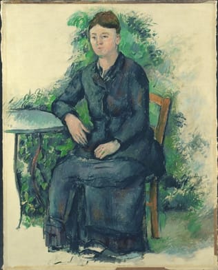 Portrait de Madame Cézanne (Madame Cézanne au jardin)
