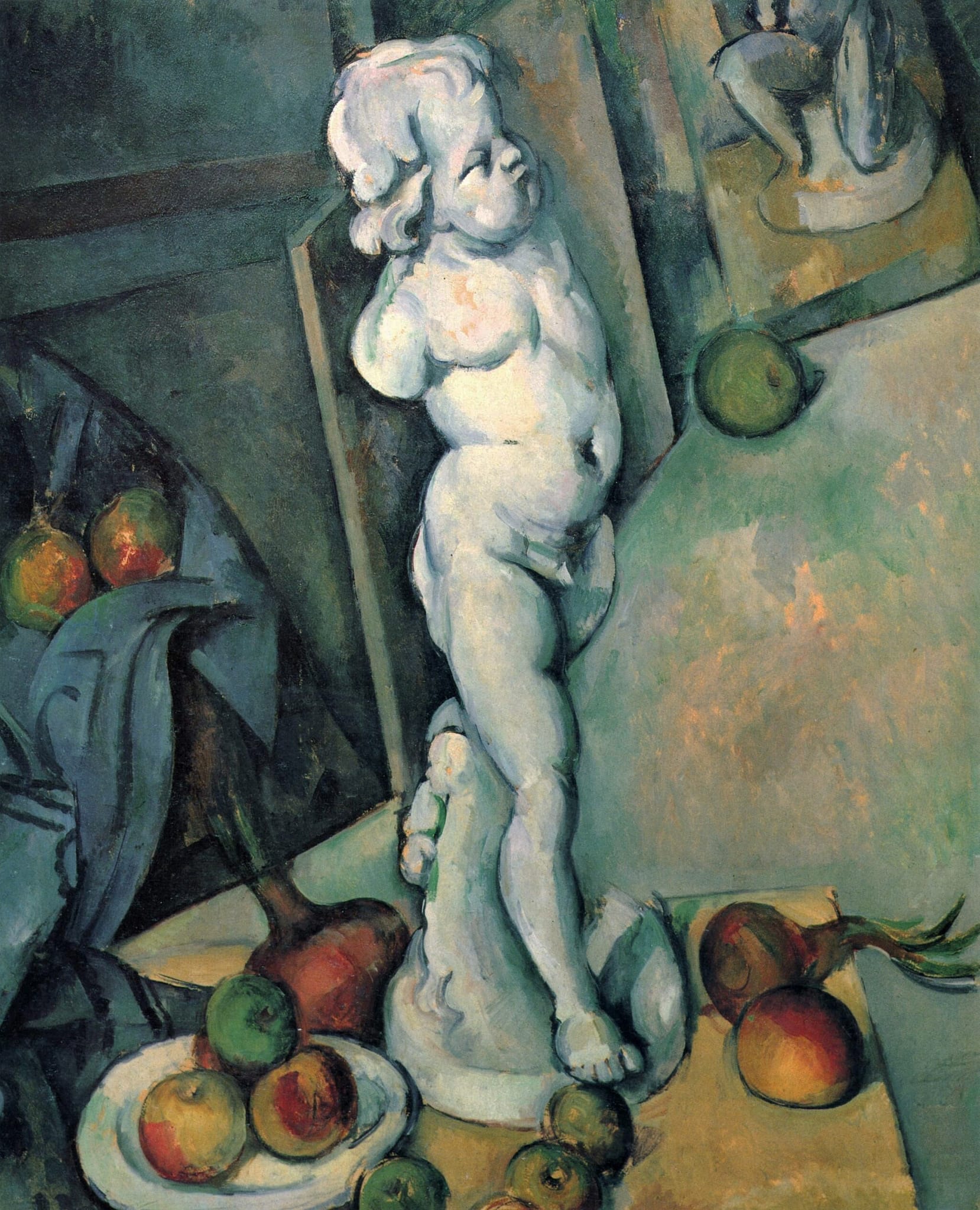 Still life with Plaster Cupid