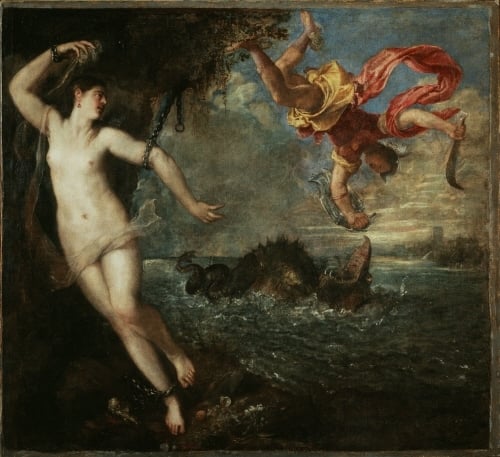 Perseus and Andromeda by Titian