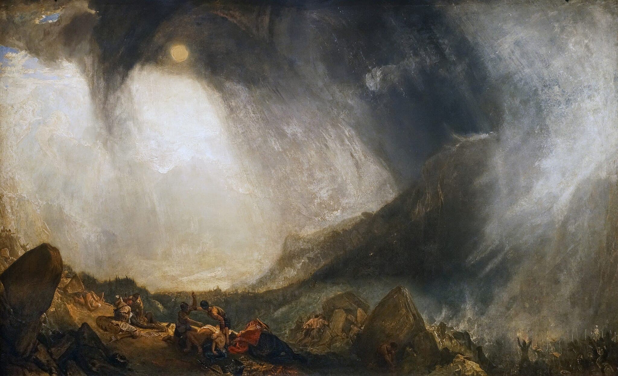 Snow Storm: Hannibal and his Army Crossing the Alps