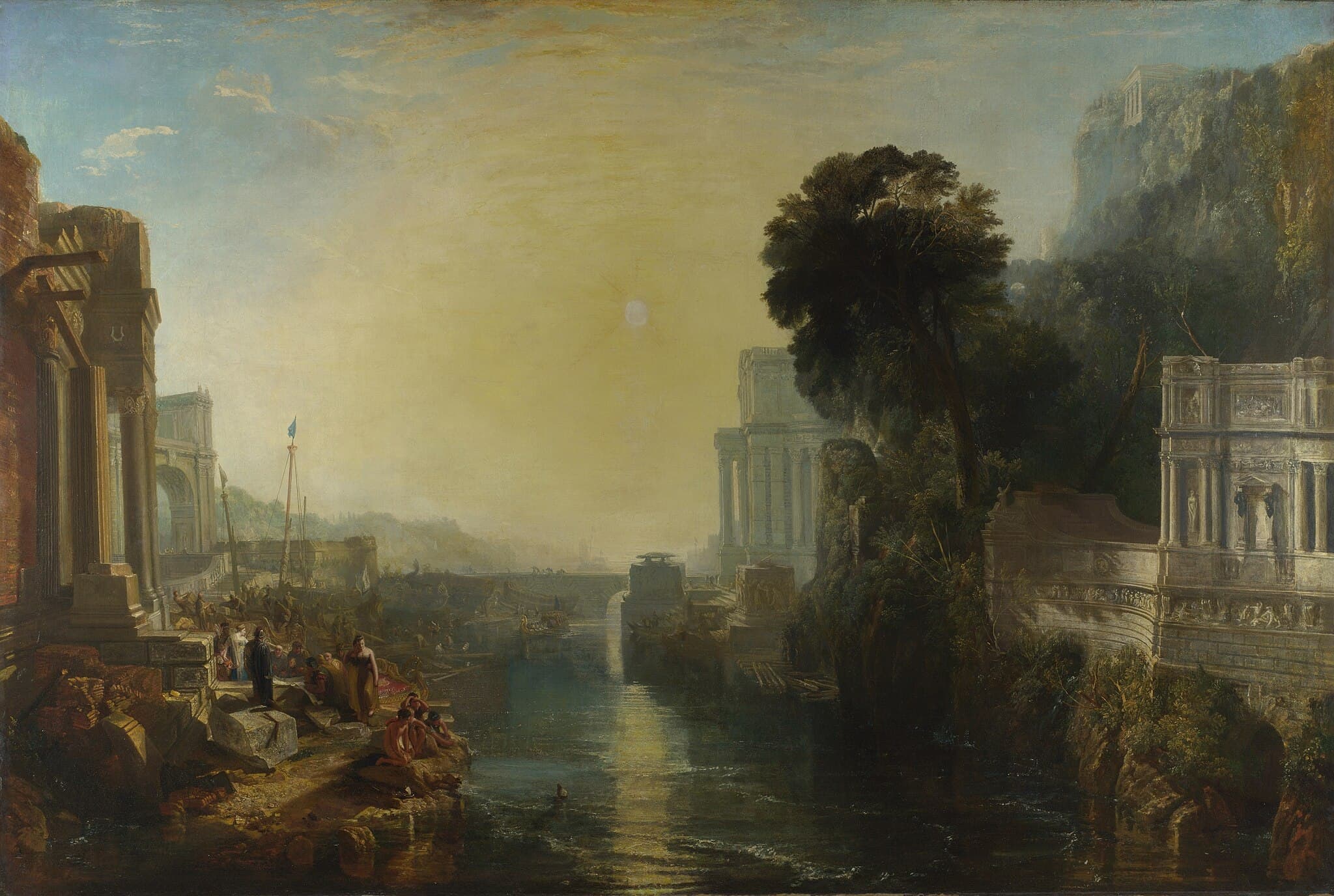 Dido building Carthage (The Rise of the Carthaginian Empire)