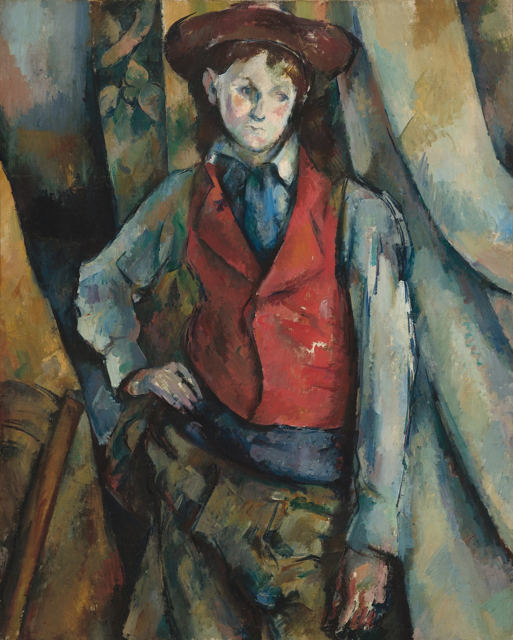 Boy in a Red Vest