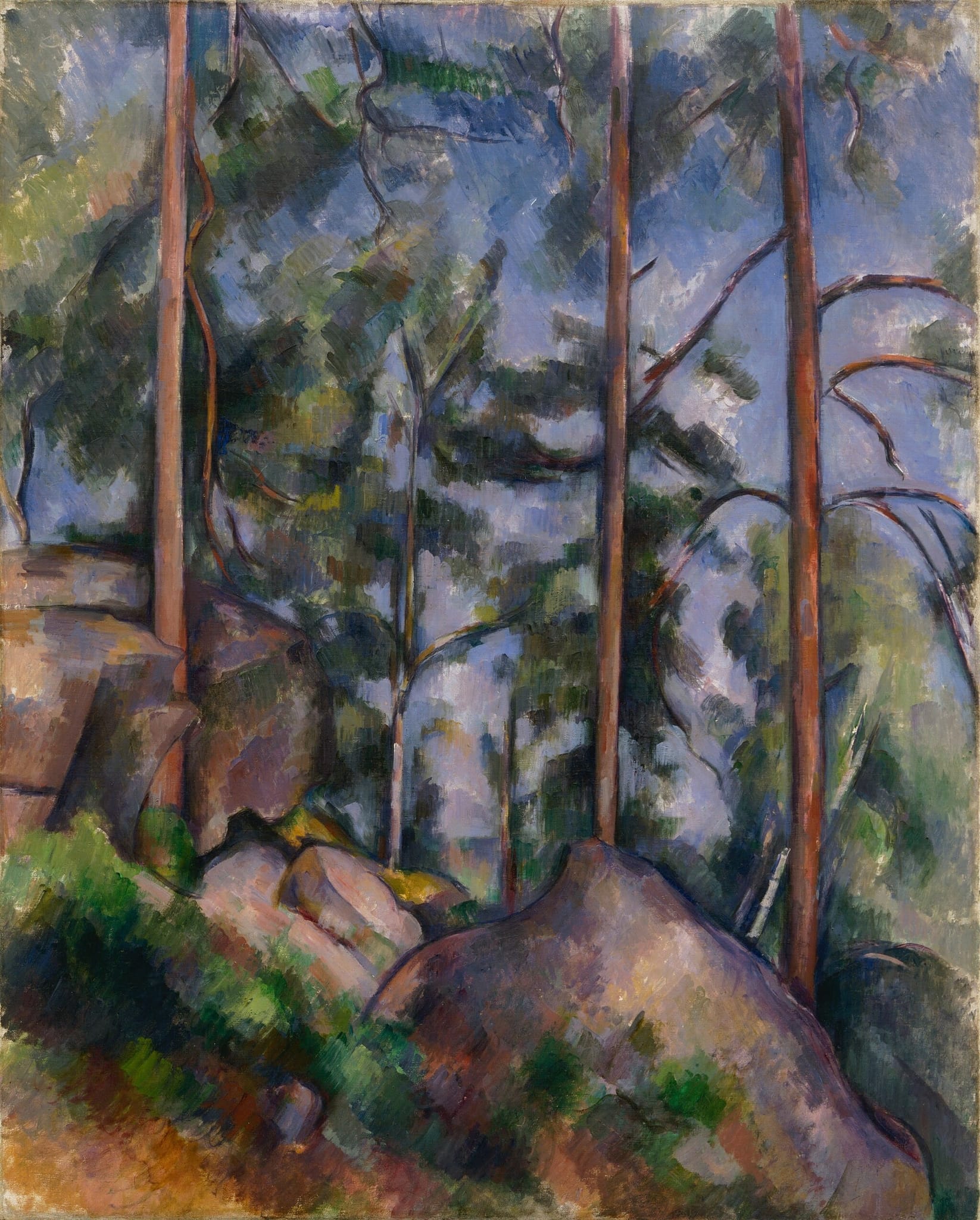 Pines and Rocks (Fontainebleau?)