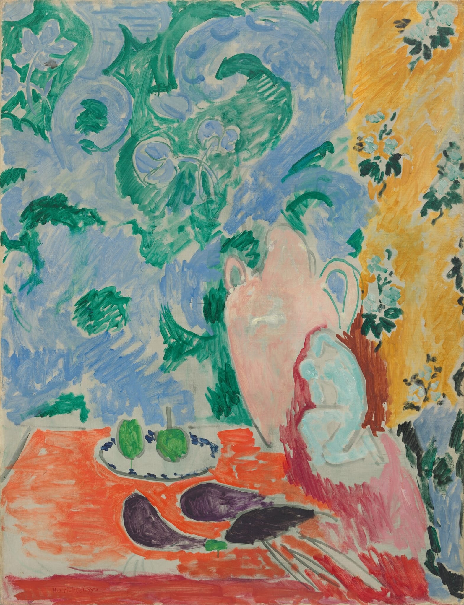 Still Life with Aubergines
