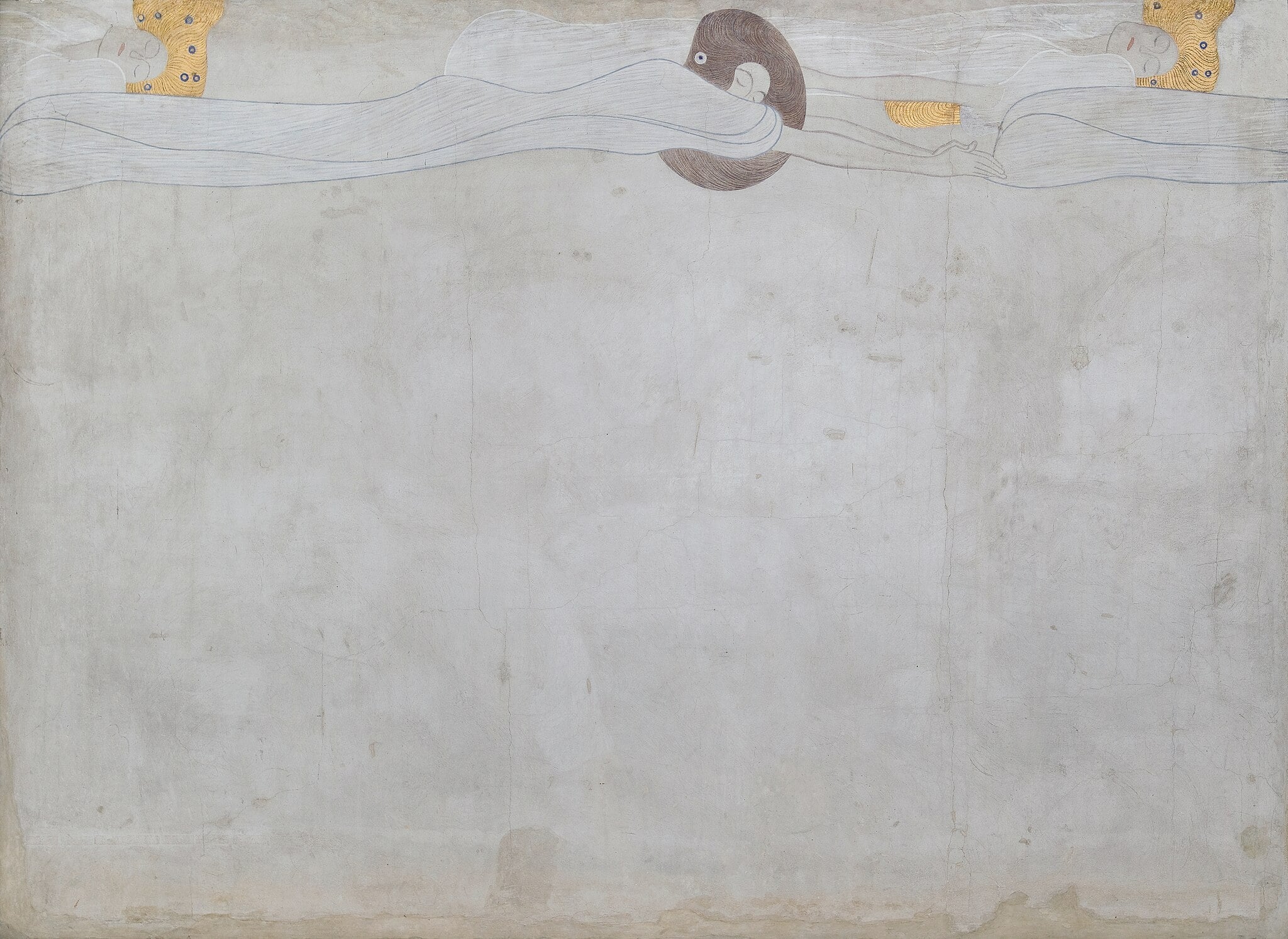 Beethoven Frieze by Gustav Klimt