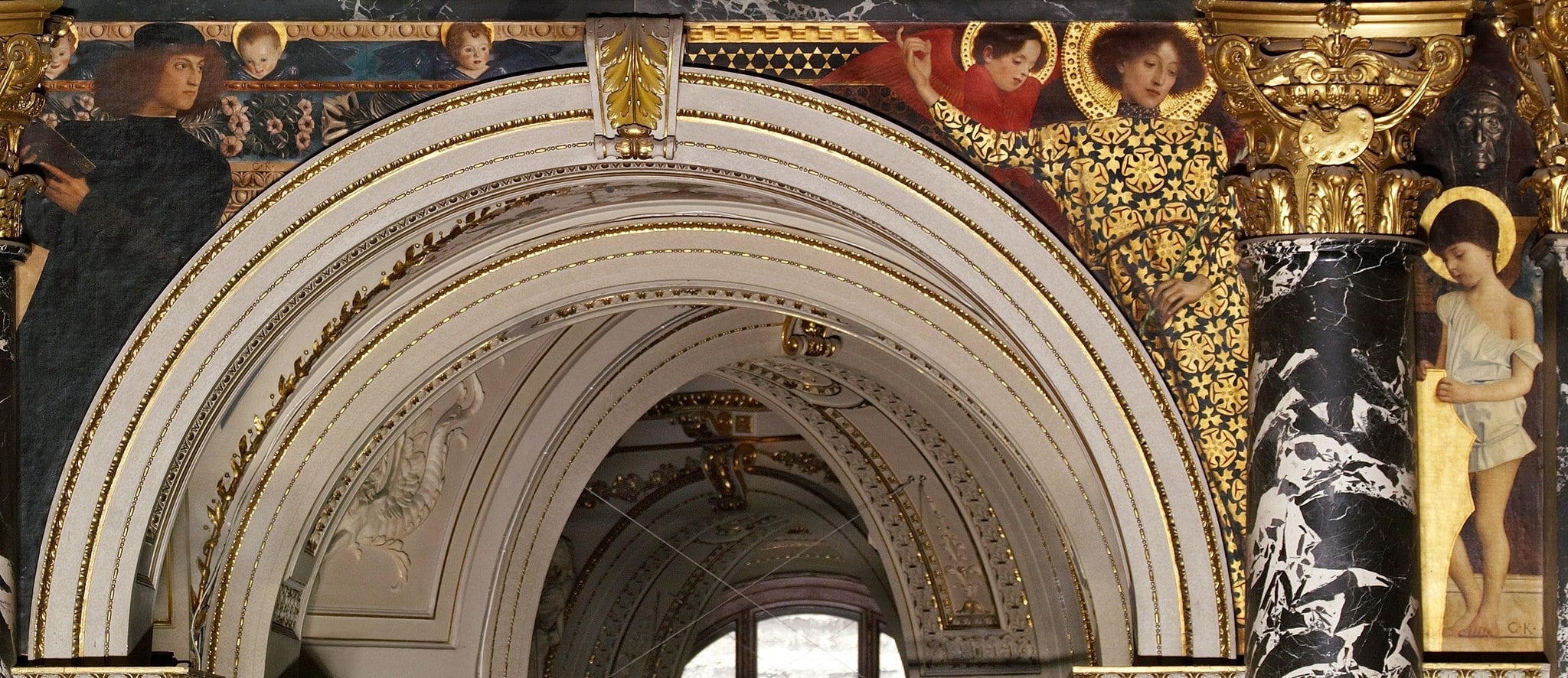 Old Italian Art by Gustav Klimt