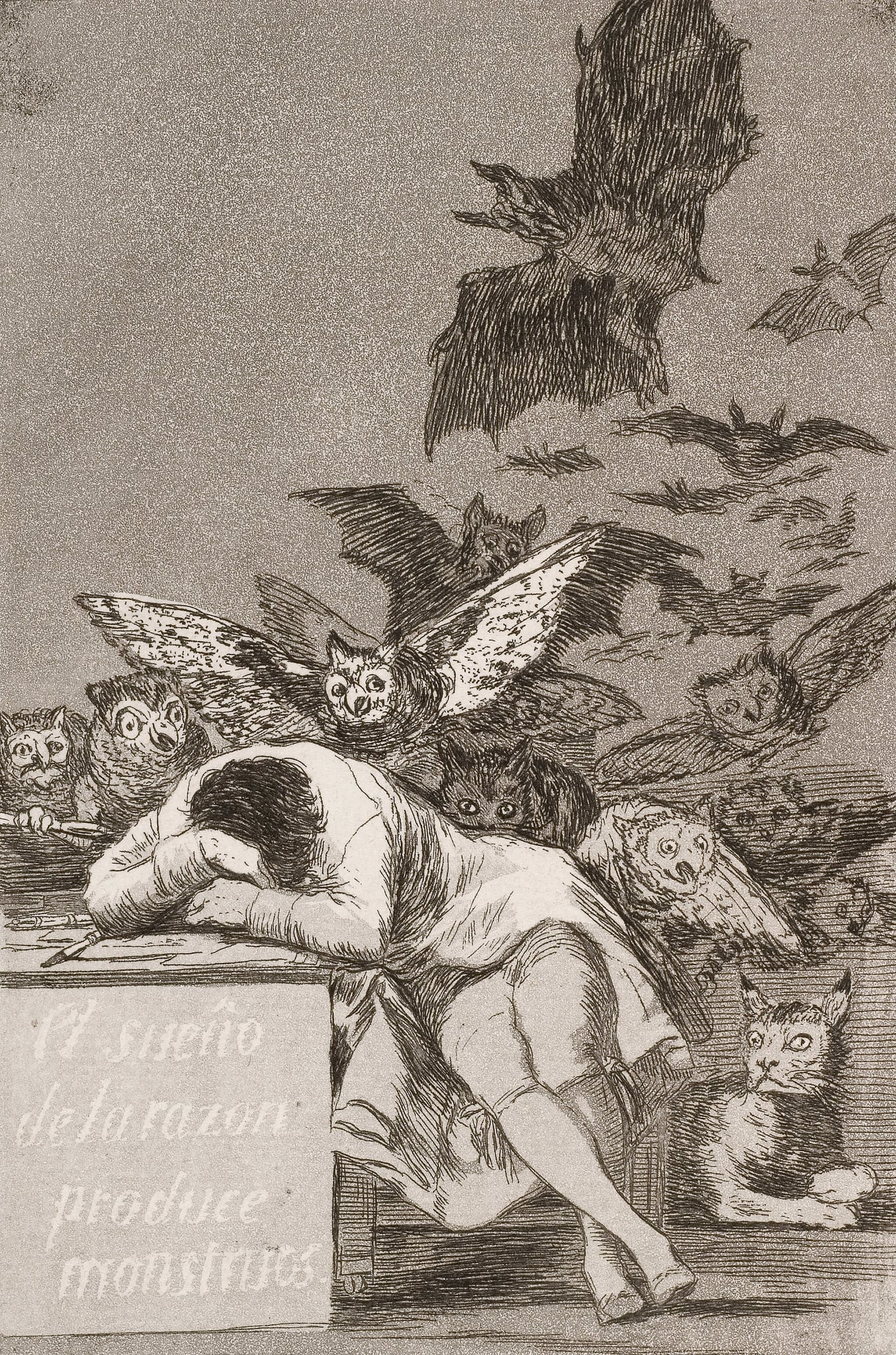 The Sleep of Reason Produces Monsters by Francisco Goya