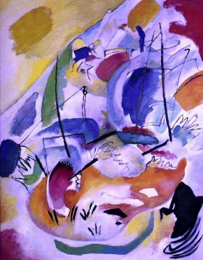 Improvisation 31 (Sea Battle) by Wassily Kandinsky