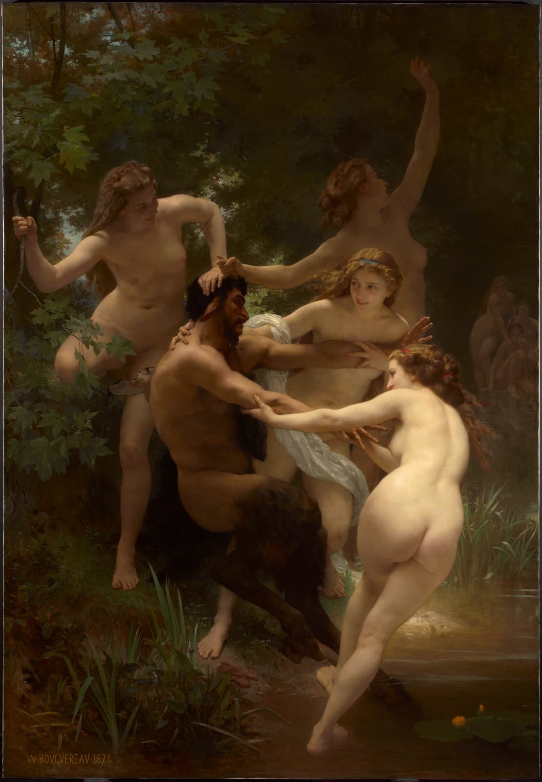 Nymphs and Satyr (Les Nymphes et le Satyre)