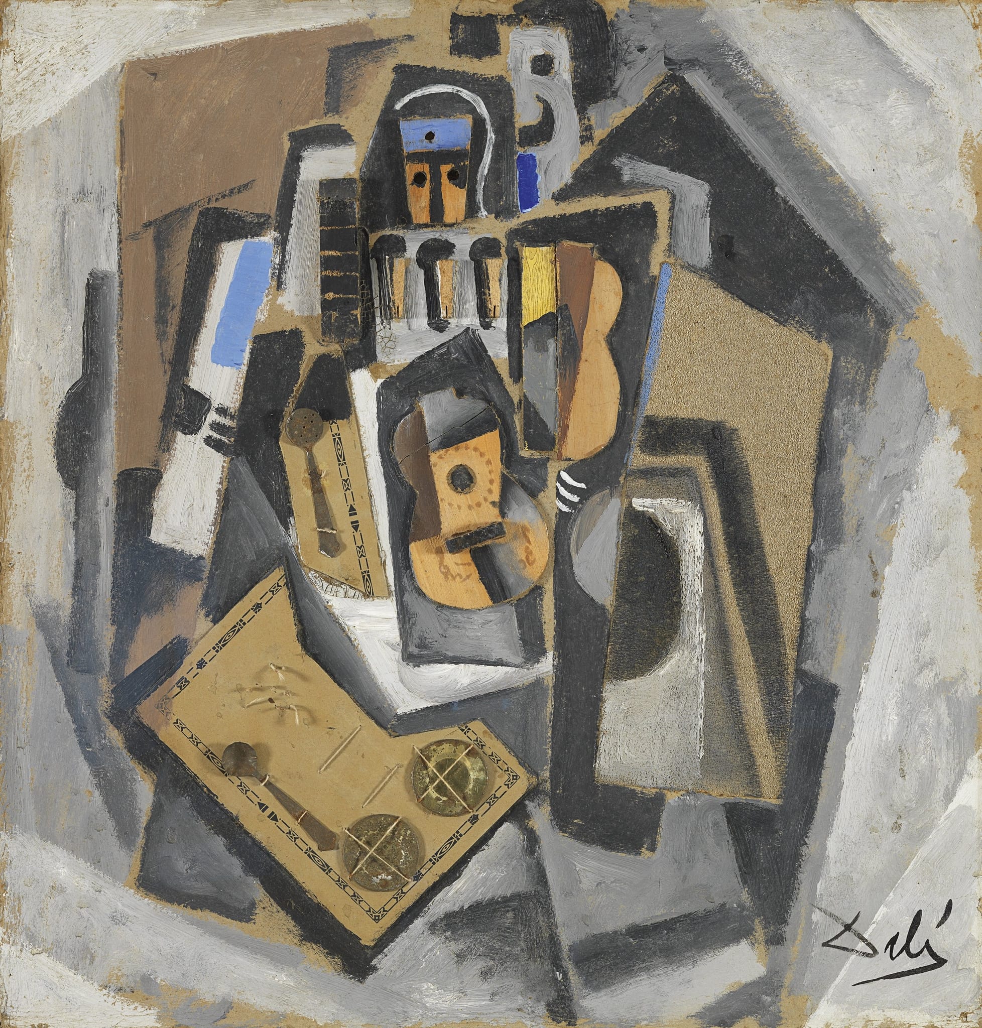 Pierrot with a Guitar