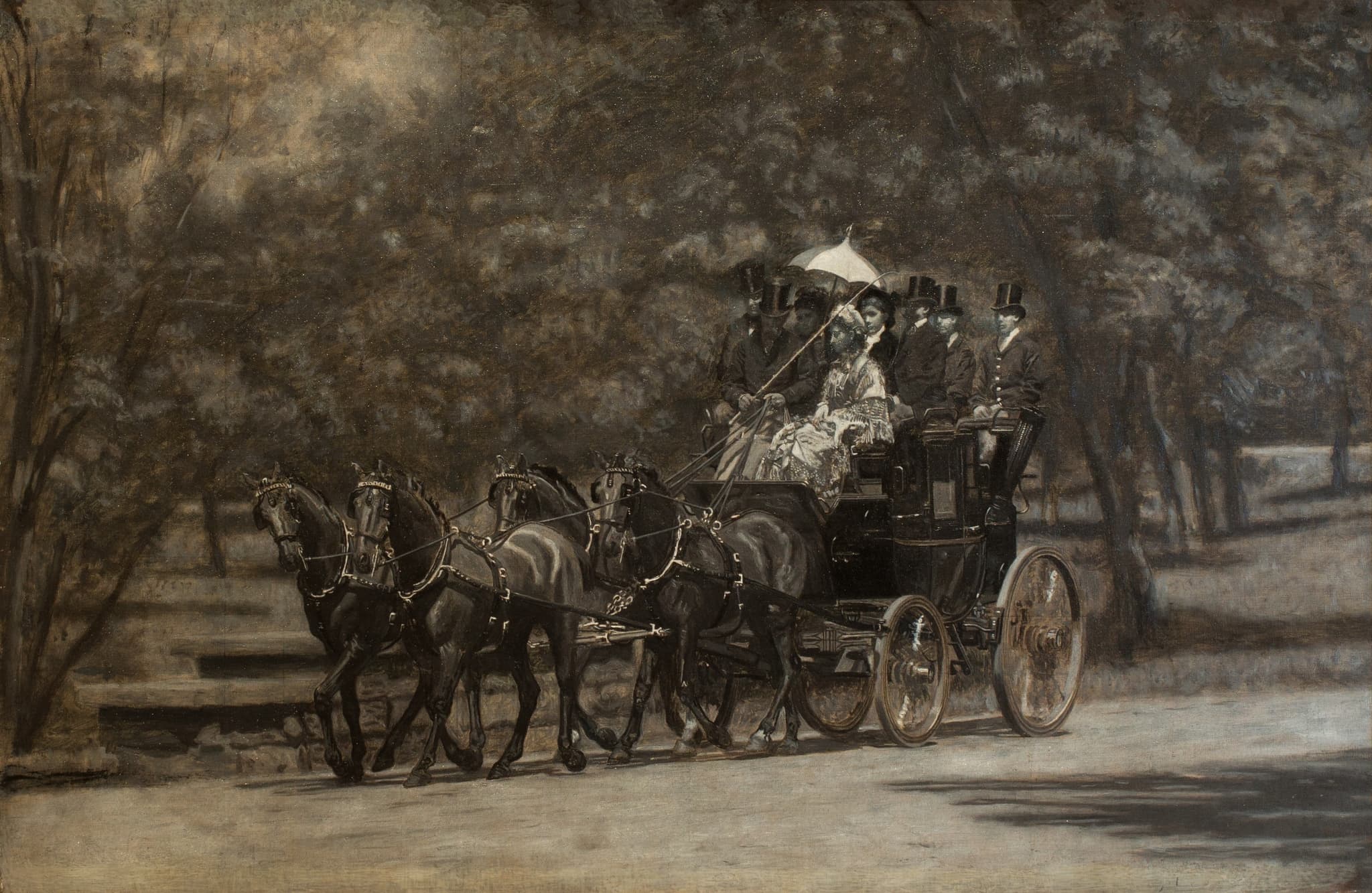 A May Morning in the Park (The Fairman Rogers Four‑in‑Hand)