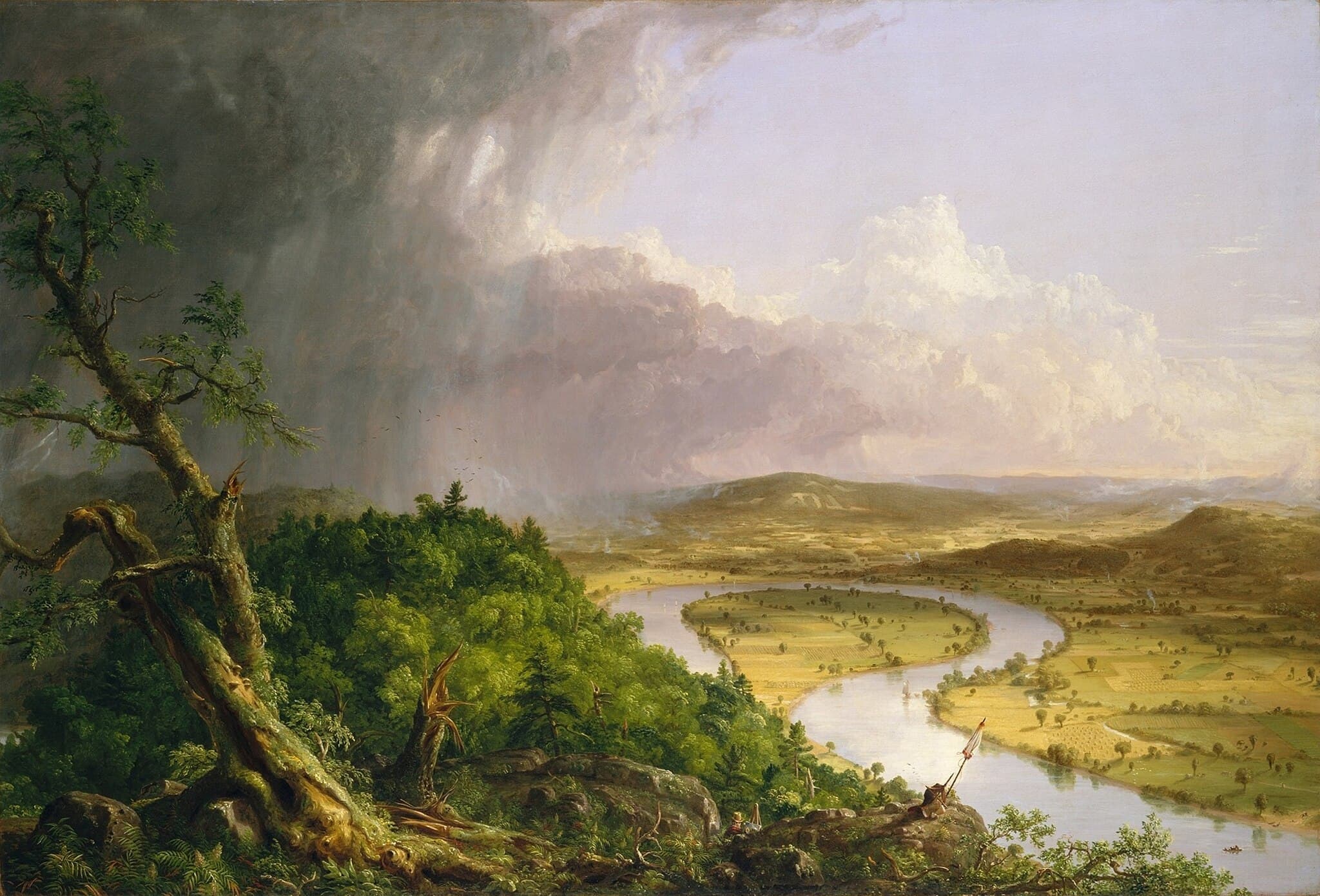 The Oxbow (View from Mount Holyoke)