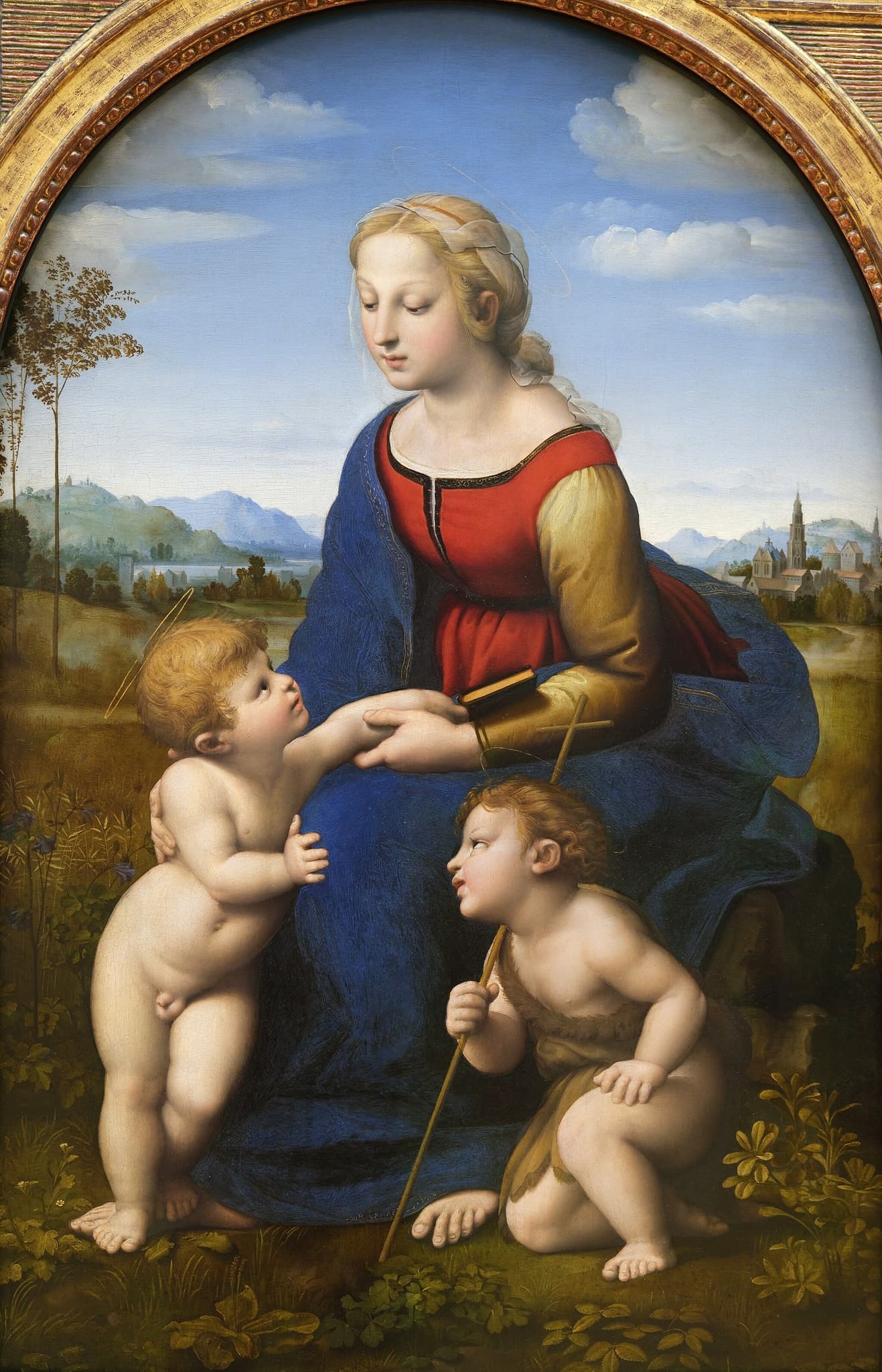 La Belle Jardinière (Madonna and Child with Saint John)