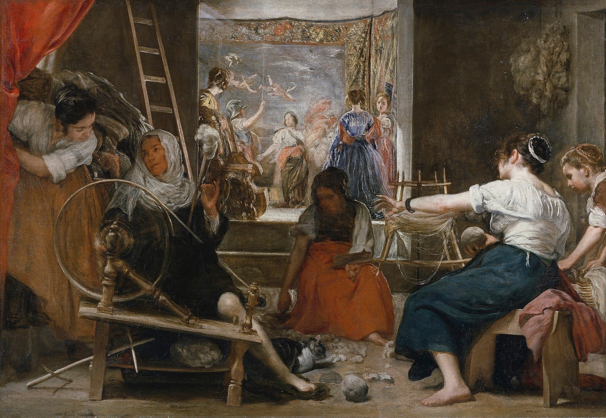 Las Hilanderas (The Spinners / The Fable of Arachne)