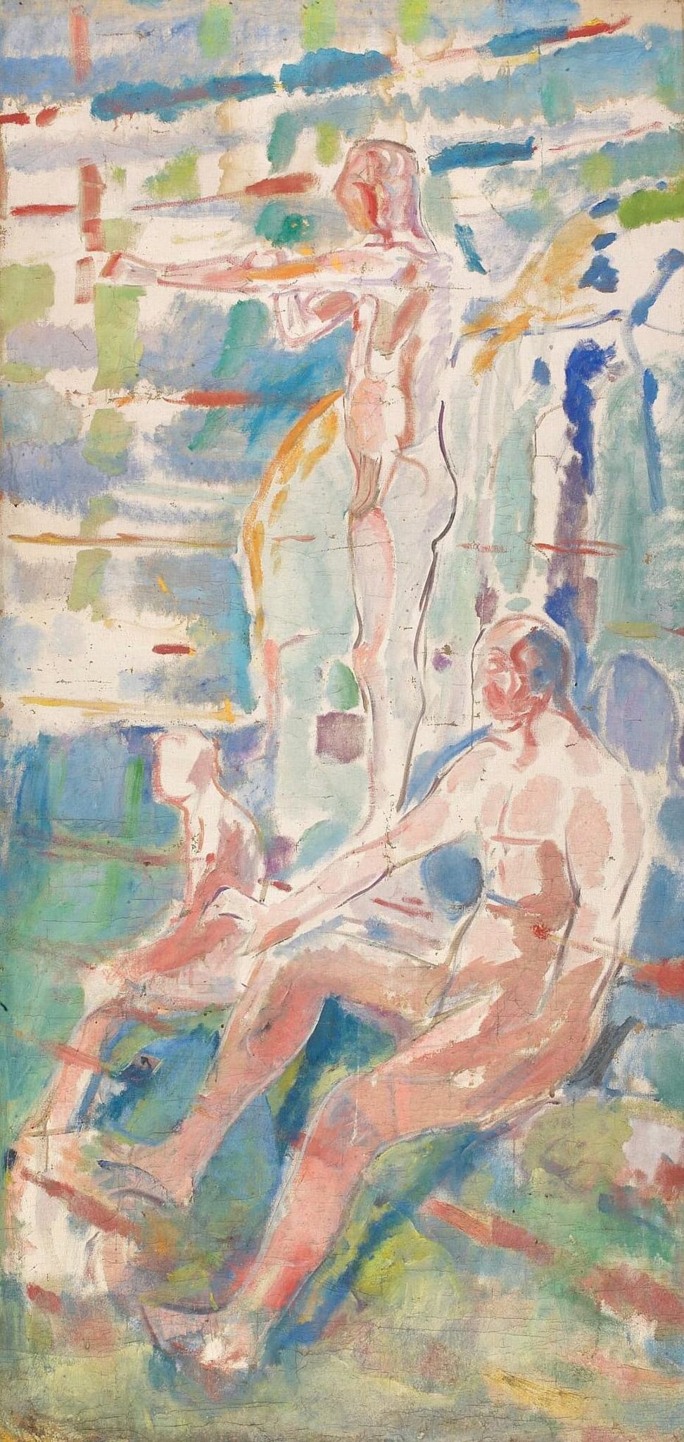 Men Facing the Sun