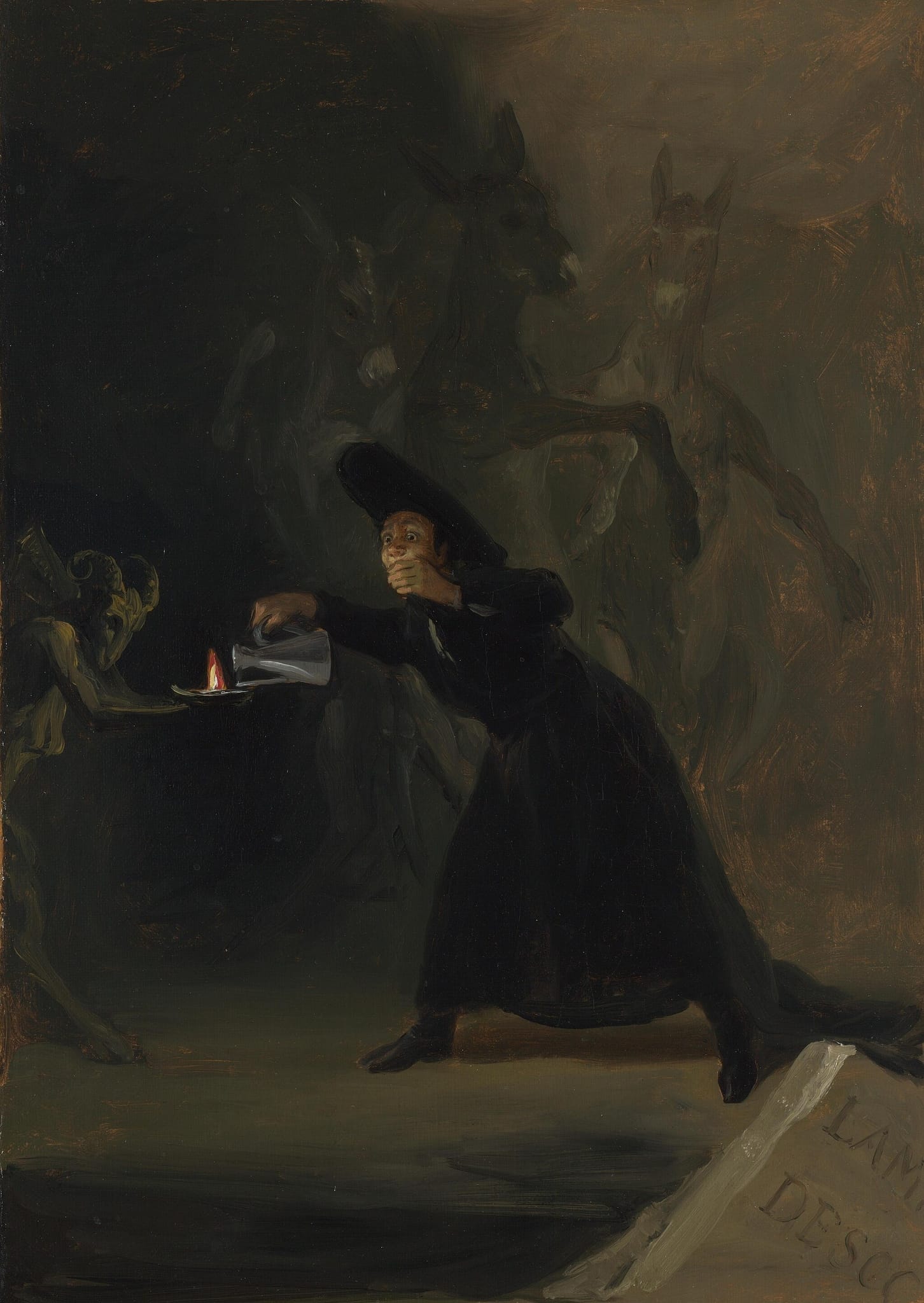 A Scene from 'The Forcibly Bewitched'