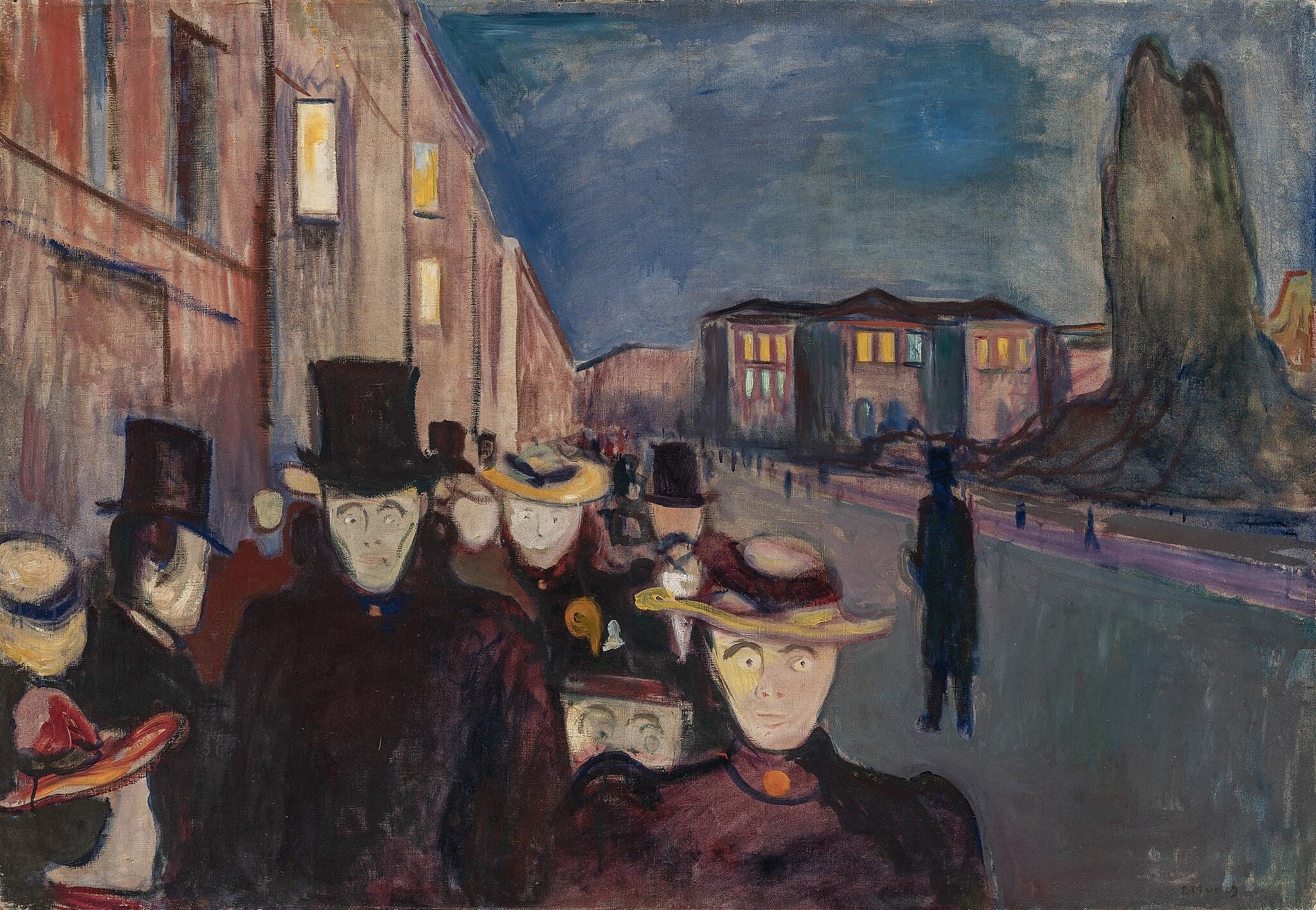 Evening on Karl Johan