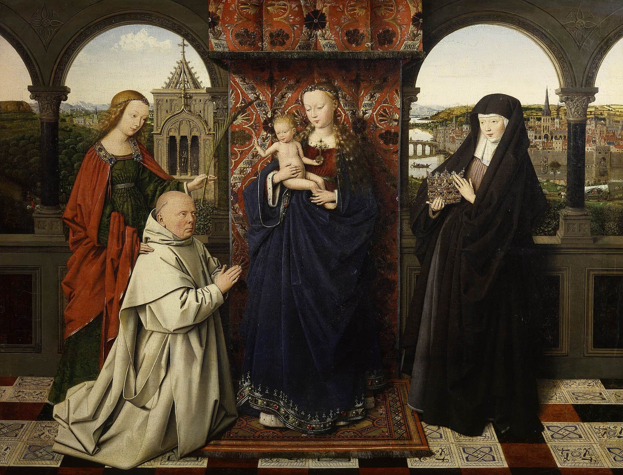 Madonna of Jan Vos (Virgin and Child with Saints and Donor)