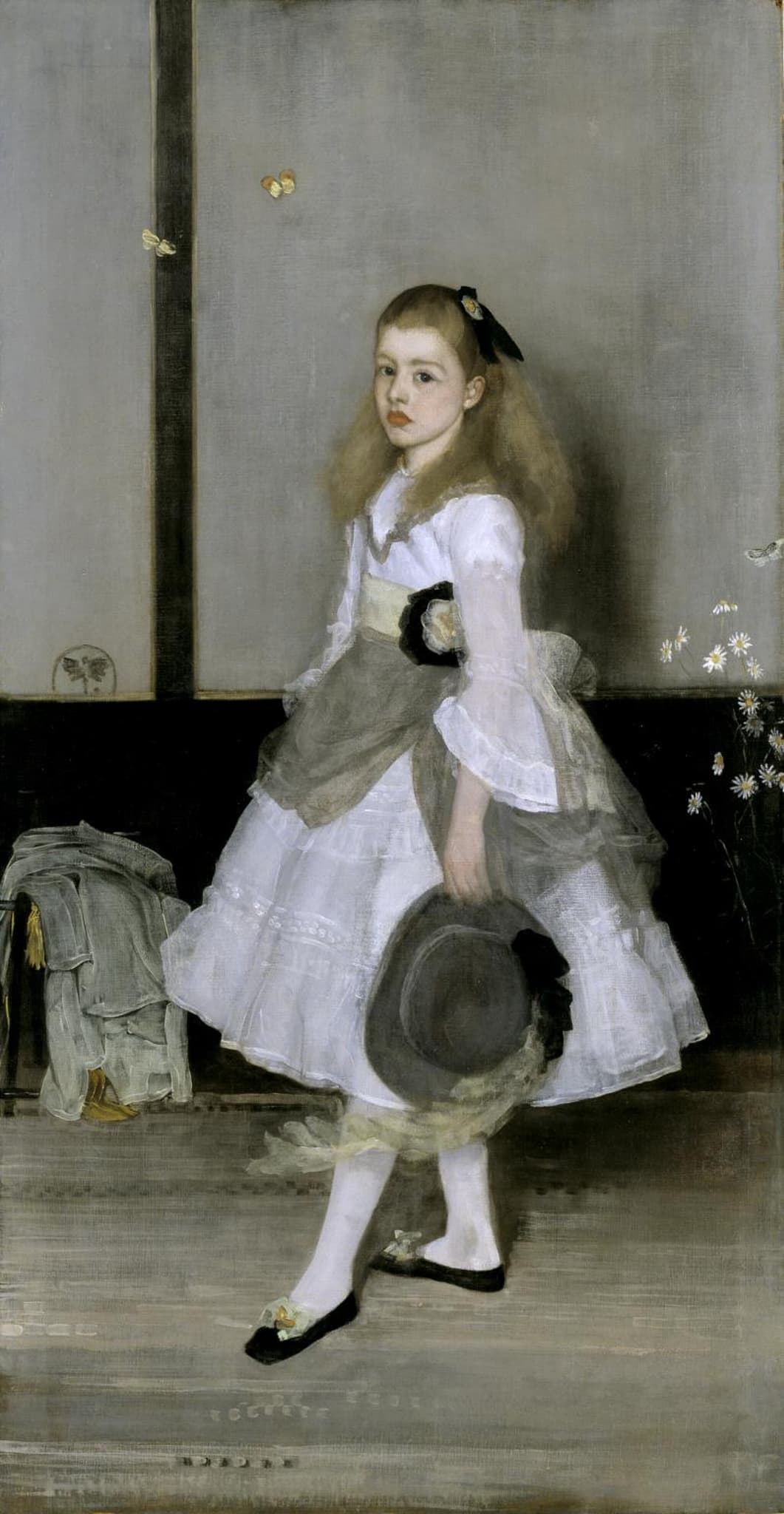 Harmony in Grey and Green: Miss Cicely Alexander